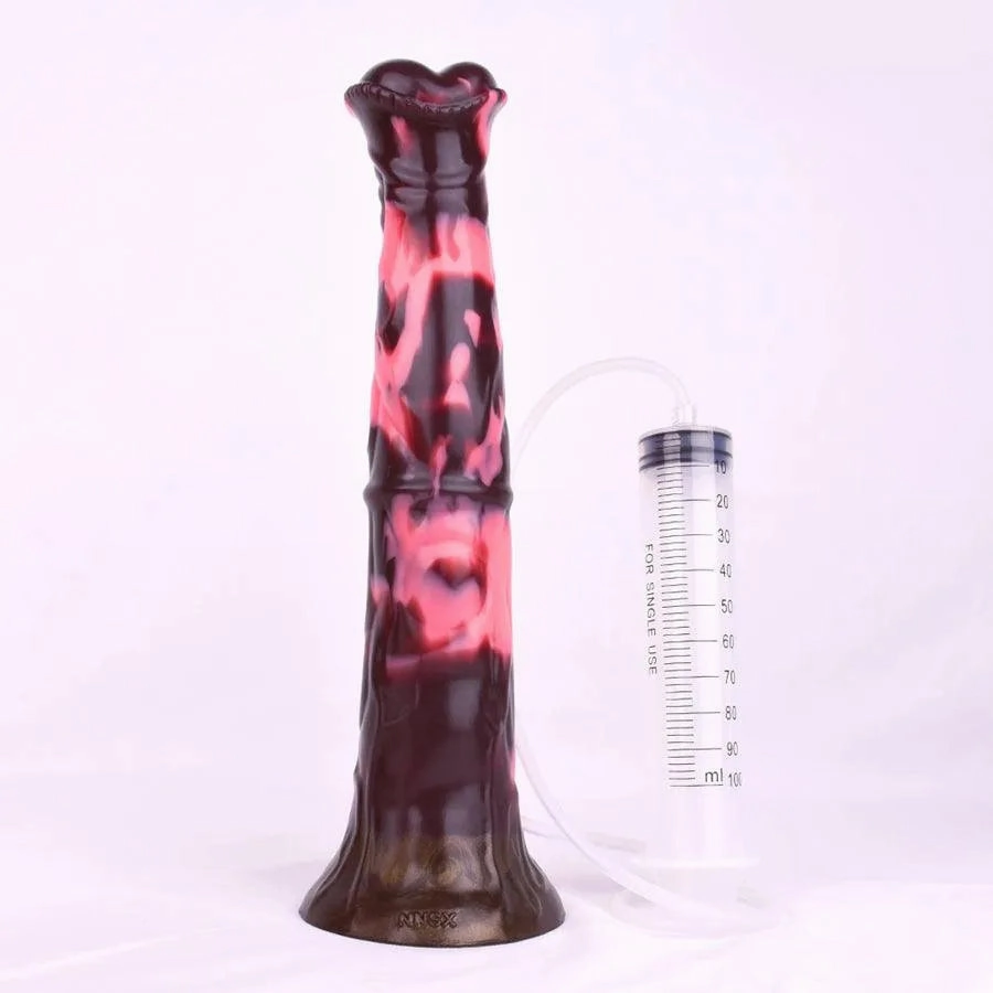 12 Inches Premium Silicone Squirting Horse Dildo