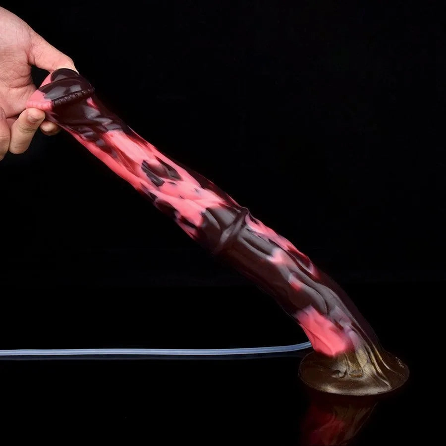 12 Inches Premium Silicone Squirting Horse Dildo