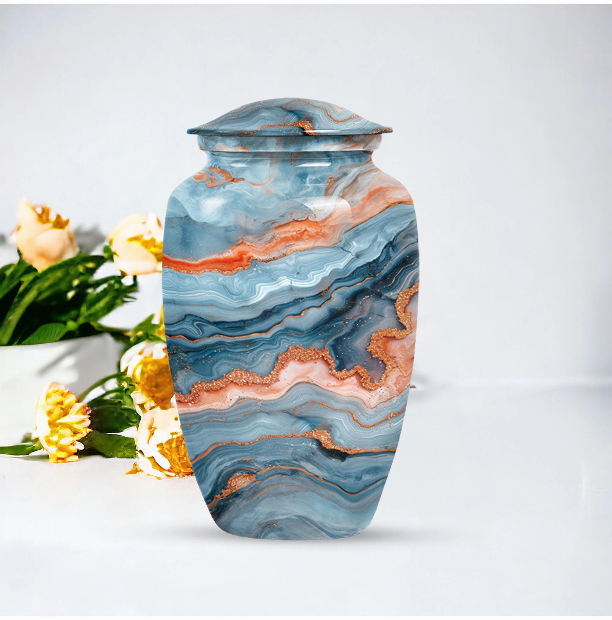 Abstract Haven: Large, Women's Transcendent Burial Urn