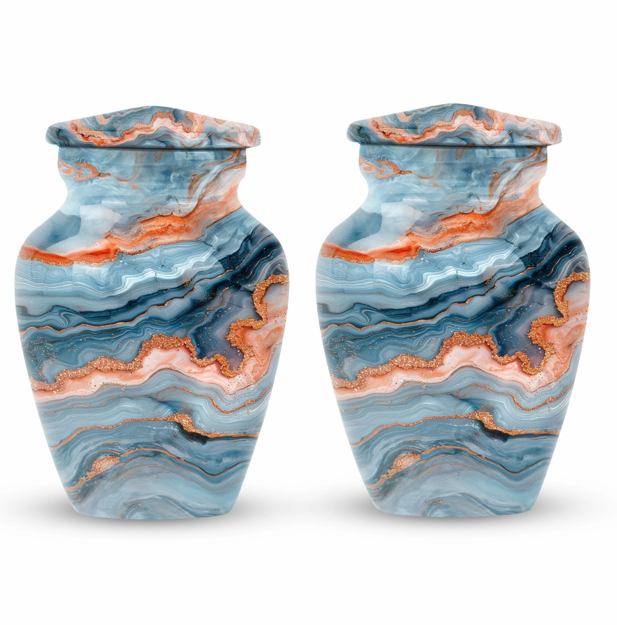 Abstract Haven: Large, Women's Transcendent Burial Urn