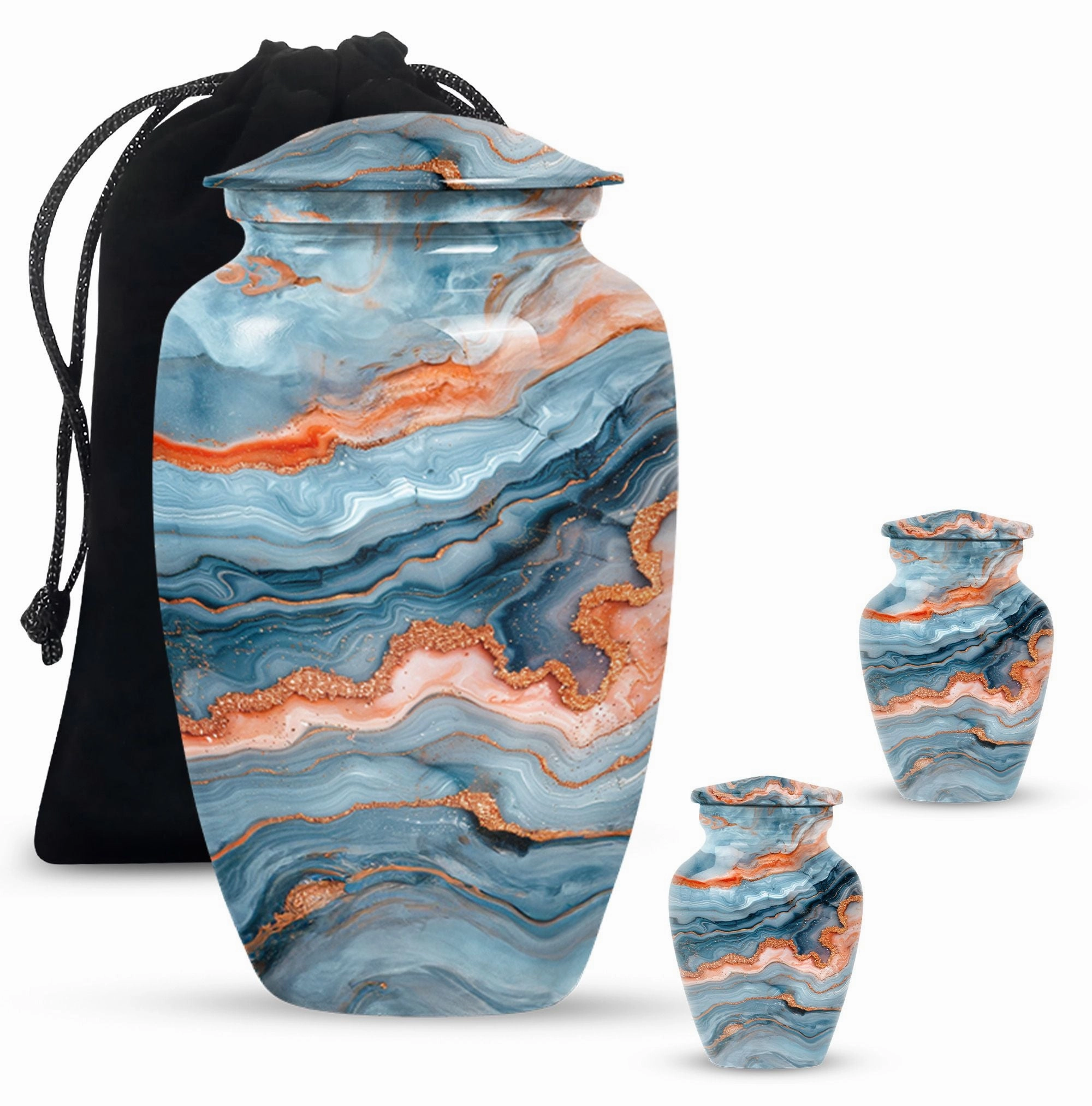 Abstract Haven: Large, Women's Transcendent Burial Urn