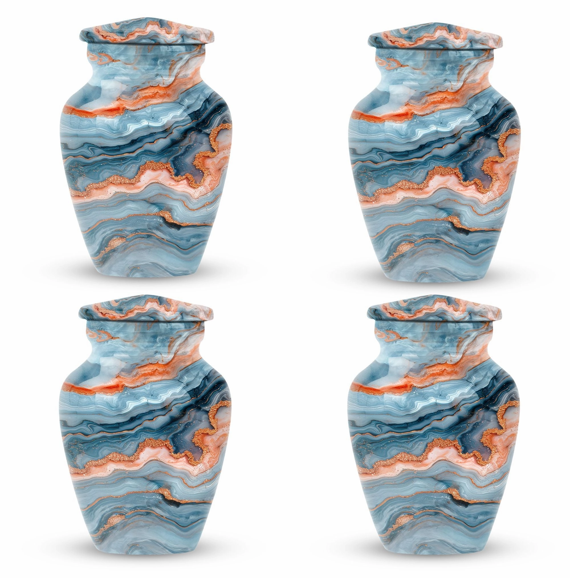 Abstract Haven: Large, Women's Transcendent Burial Urn