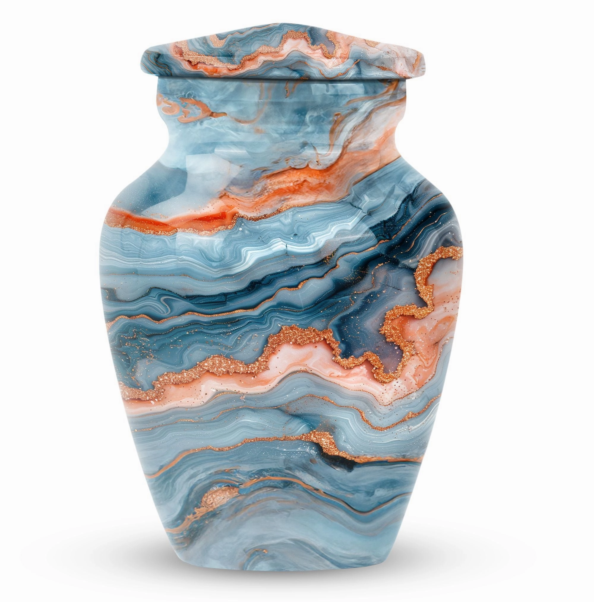 Abstract Haven: Large, Women's Transcendent Burial Urn