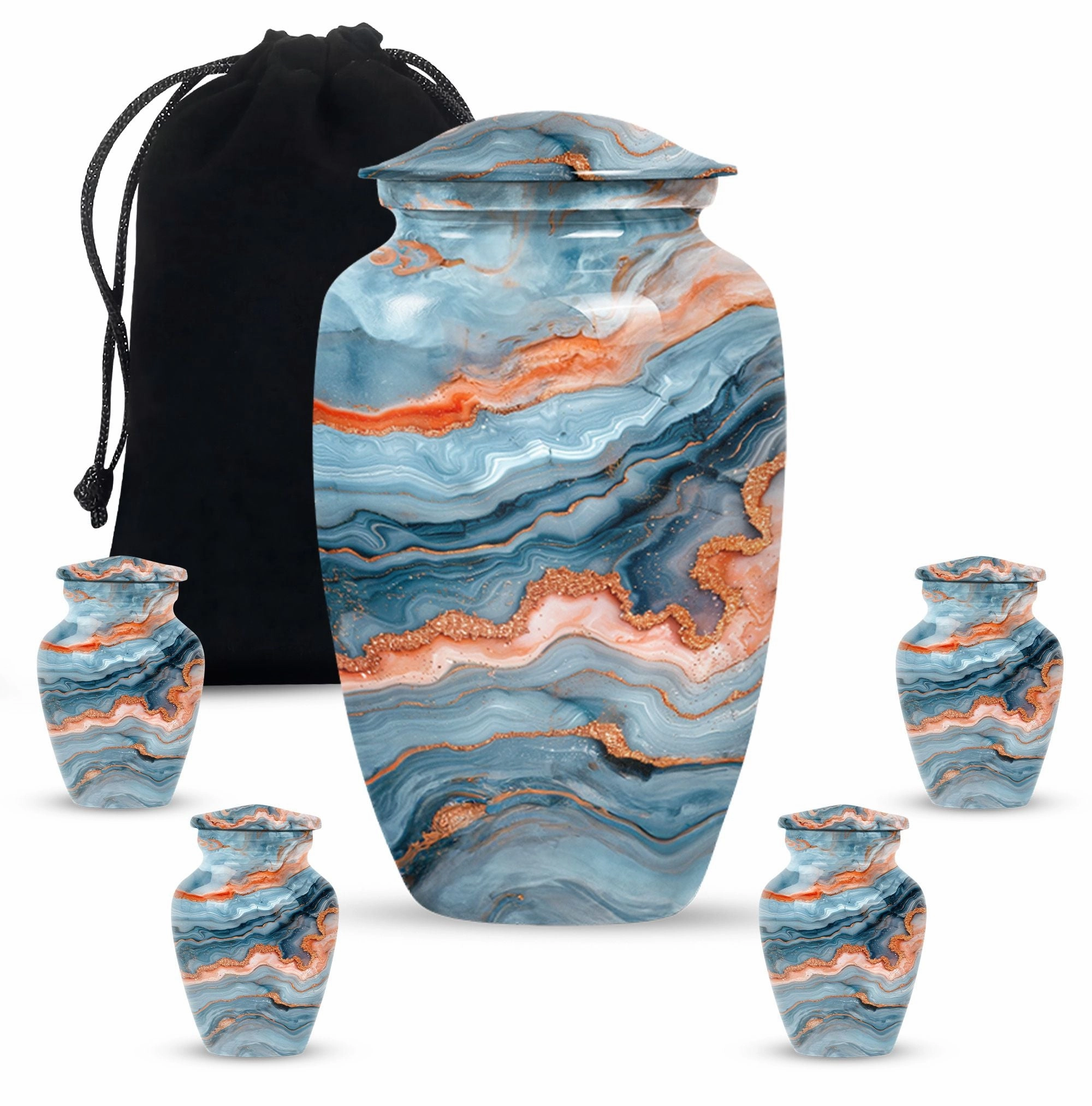 Abstract Haven: Large, Women's Transcendent Burial Urn