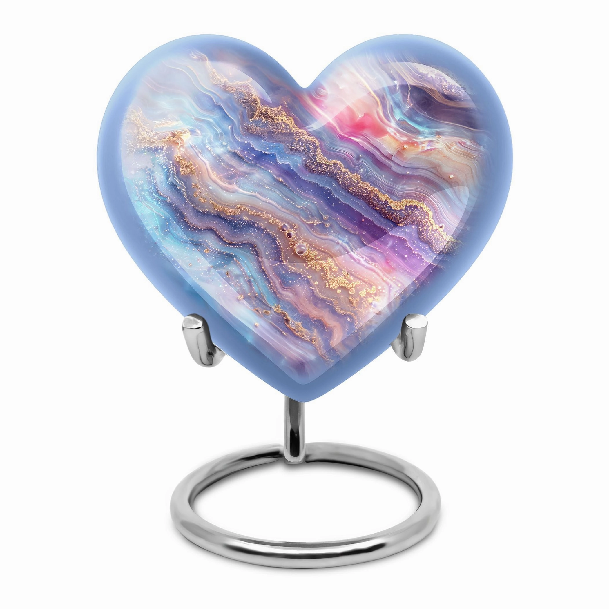 Abstract Memorial Urn - A Majestic Tribute for Male Adult