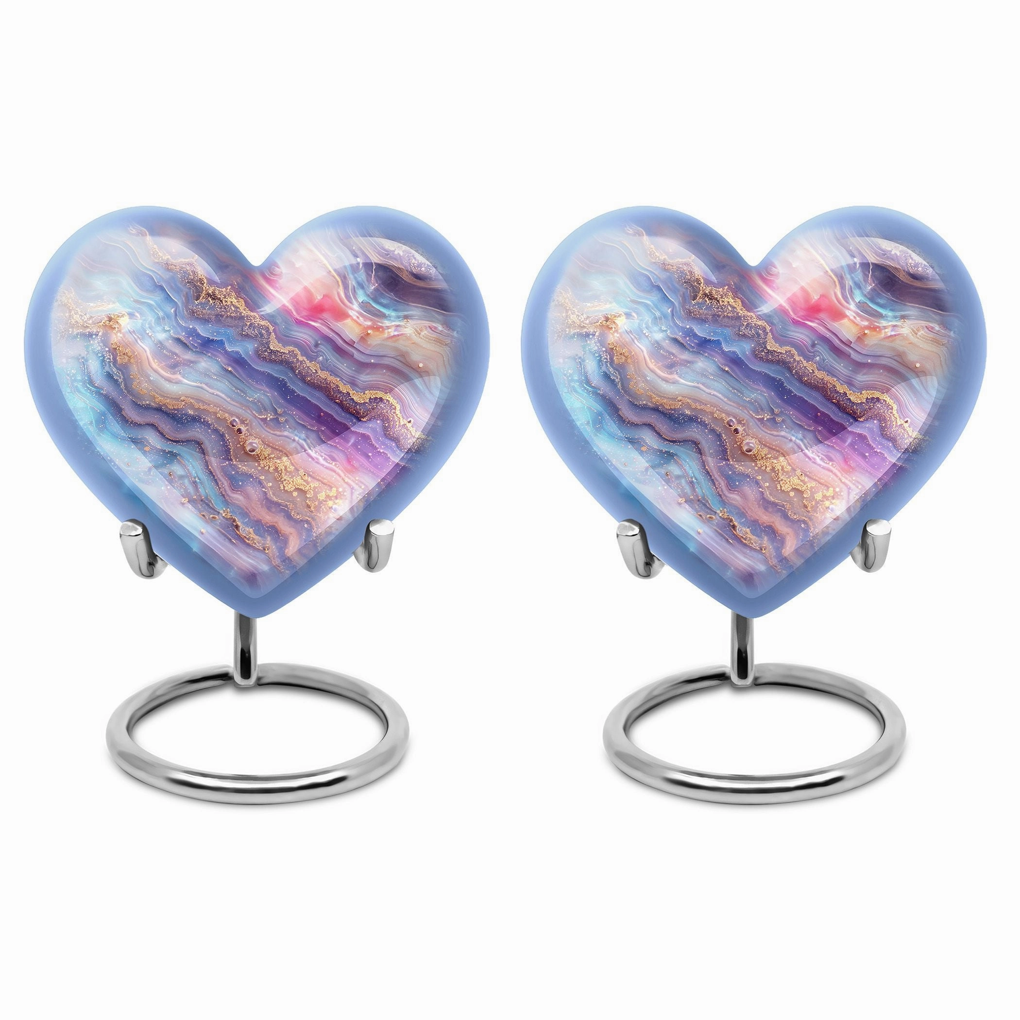 Abstract Memorial Urn - A Majestic Tribute for Male Adult