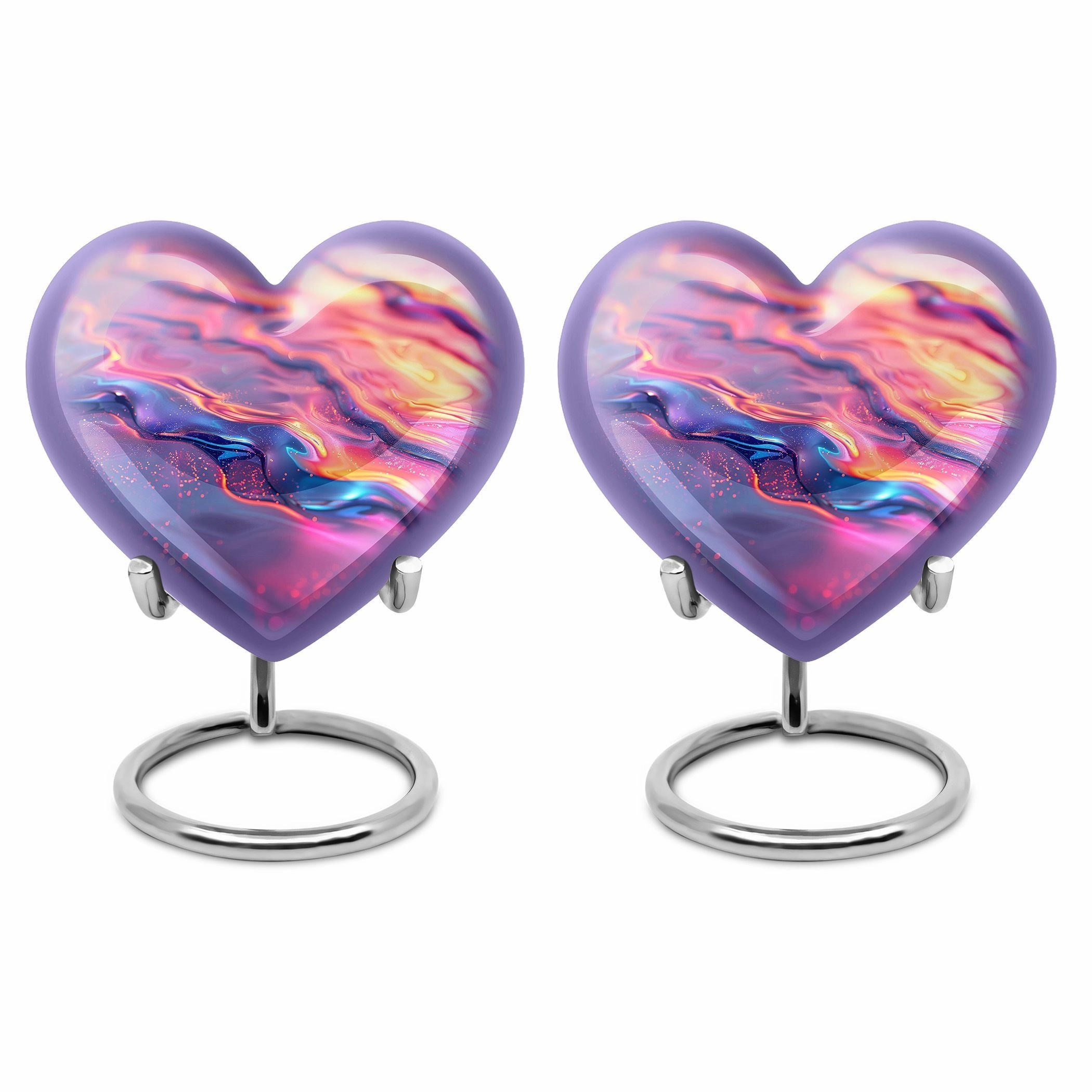 Abstract Urn: Elegant Large Cremation Urn for Adult Female