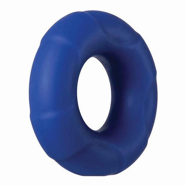 Adam & Eve - Big Man Silicone Cock Ring (Blue)