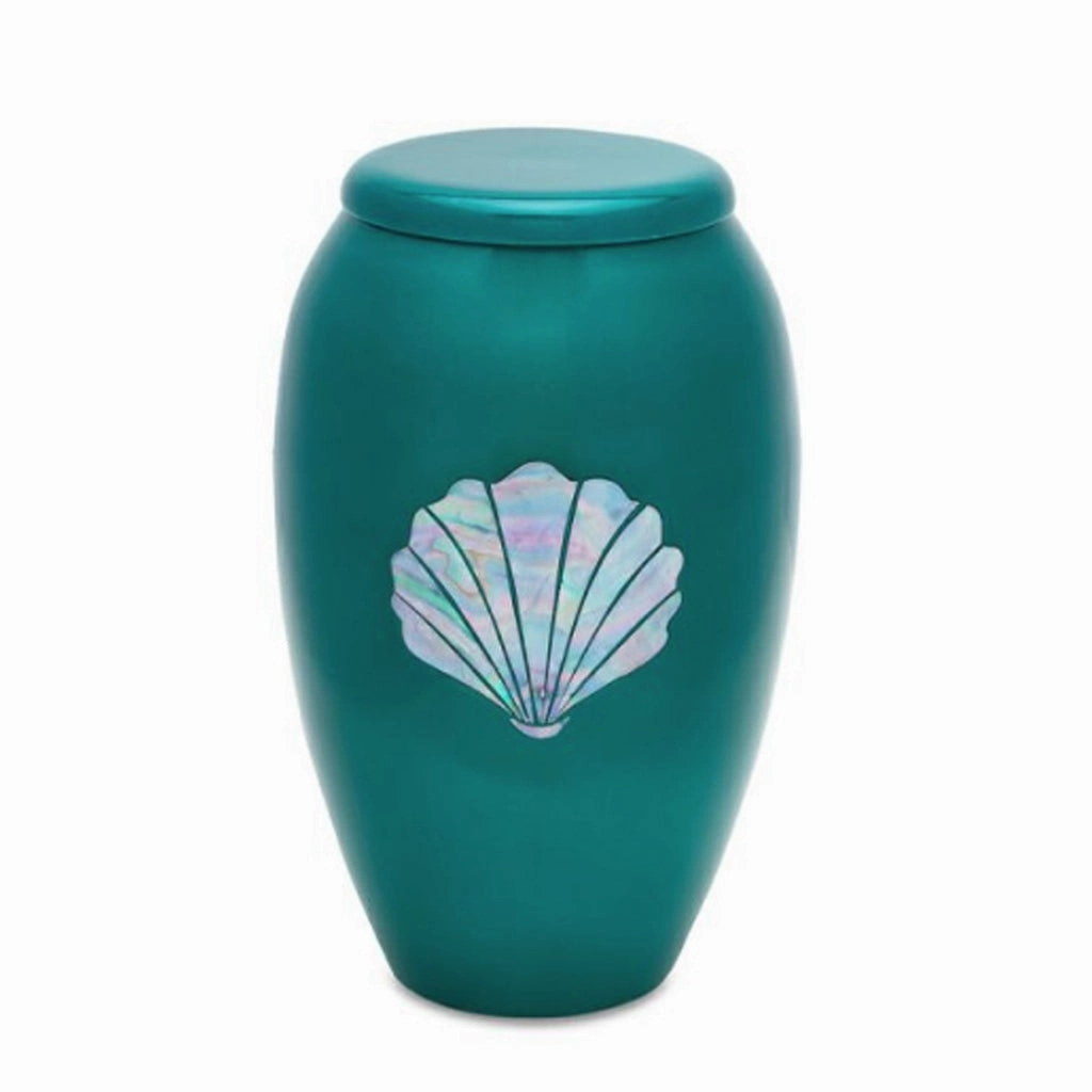 ADULT Alloy - 7733- Green with Mother of Pearl Shell