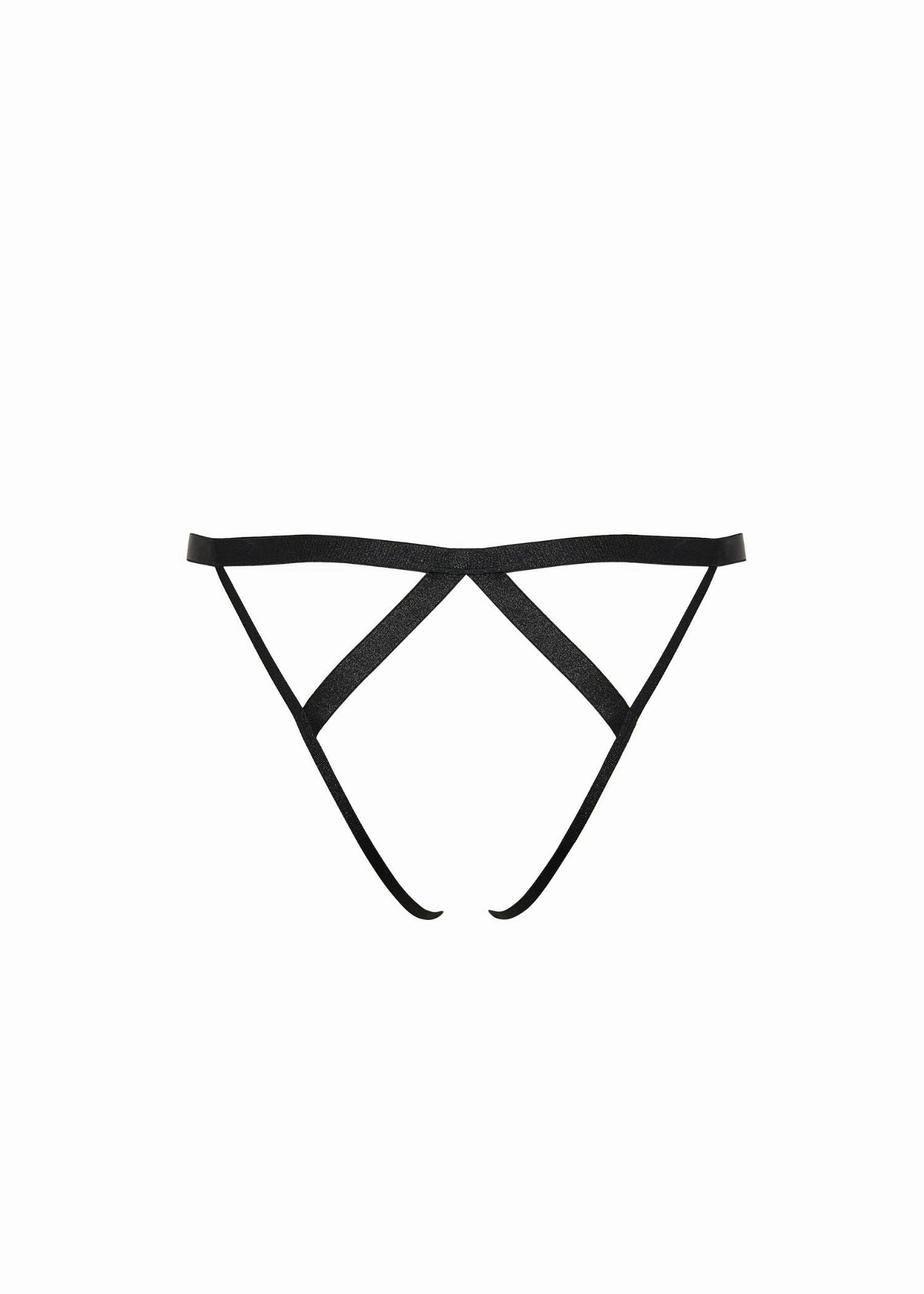 Allegra Ouvert Panty (Black)