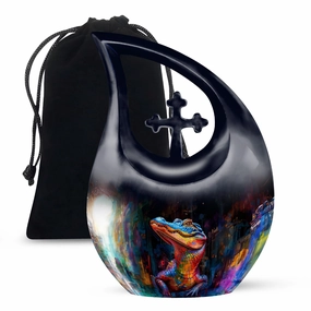 Alligator Legacy - Large Cremation Urn for Adult Human Ashes