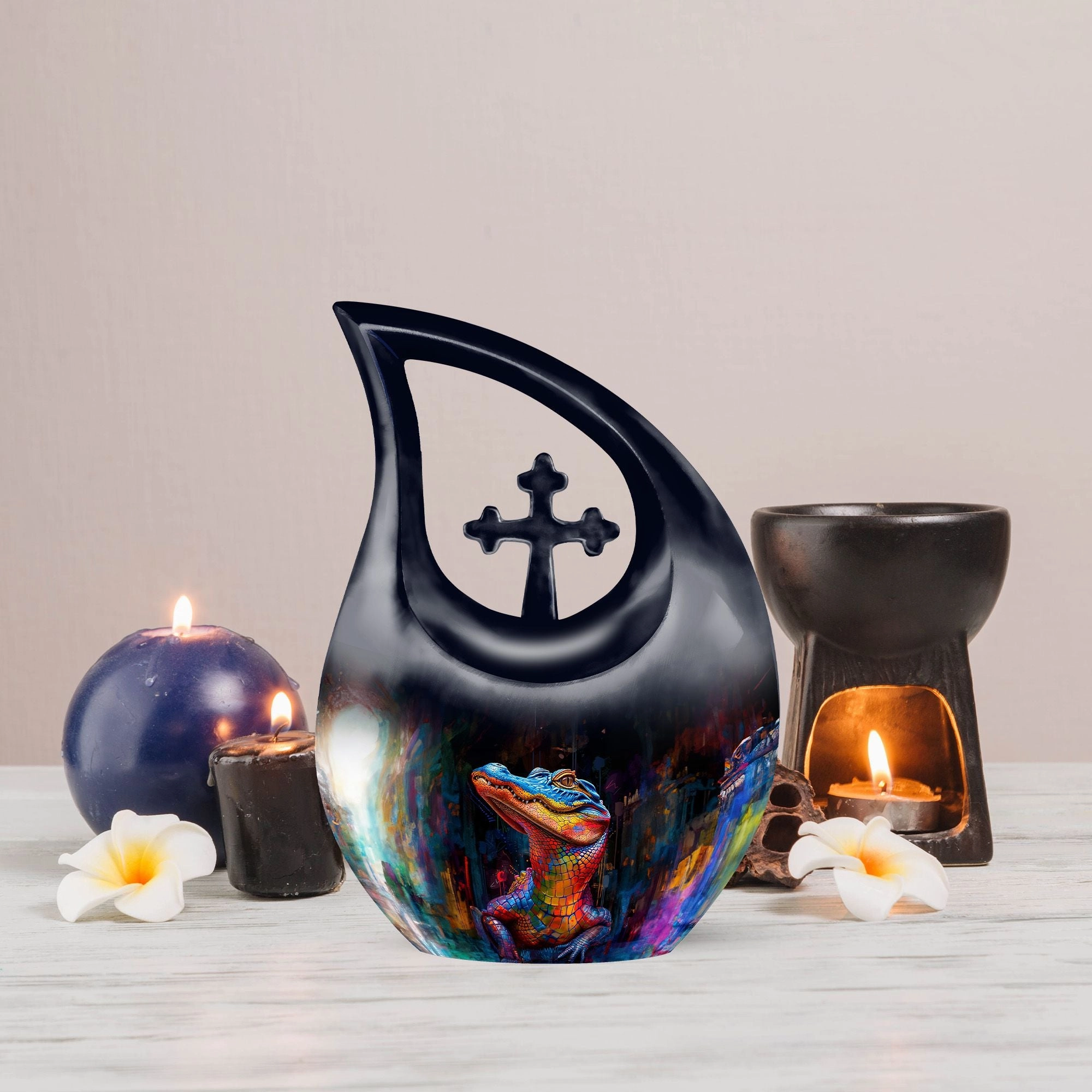 Alligator Legacy - Large Cremation Urn for Adult Human Ashes