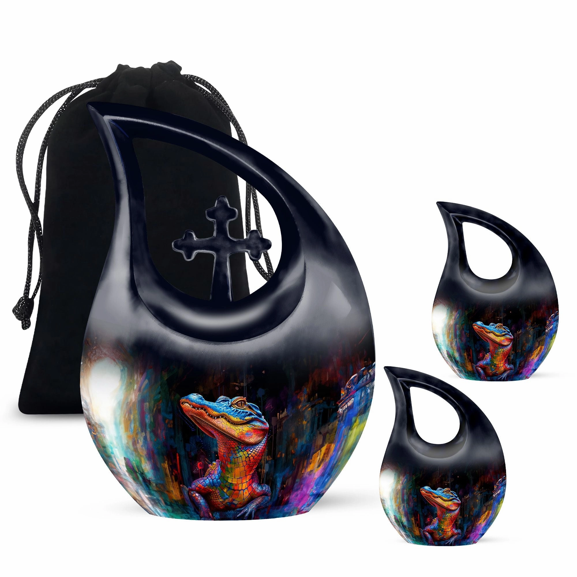 Alligator Legacy - Large Cremation Urn for Adult Human Ashes