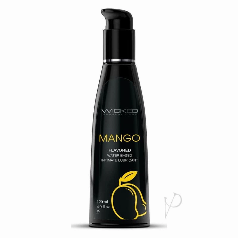 Aqua Mango Water Flavored Water- Based Lubricant - 4 Fl Oz/120ml