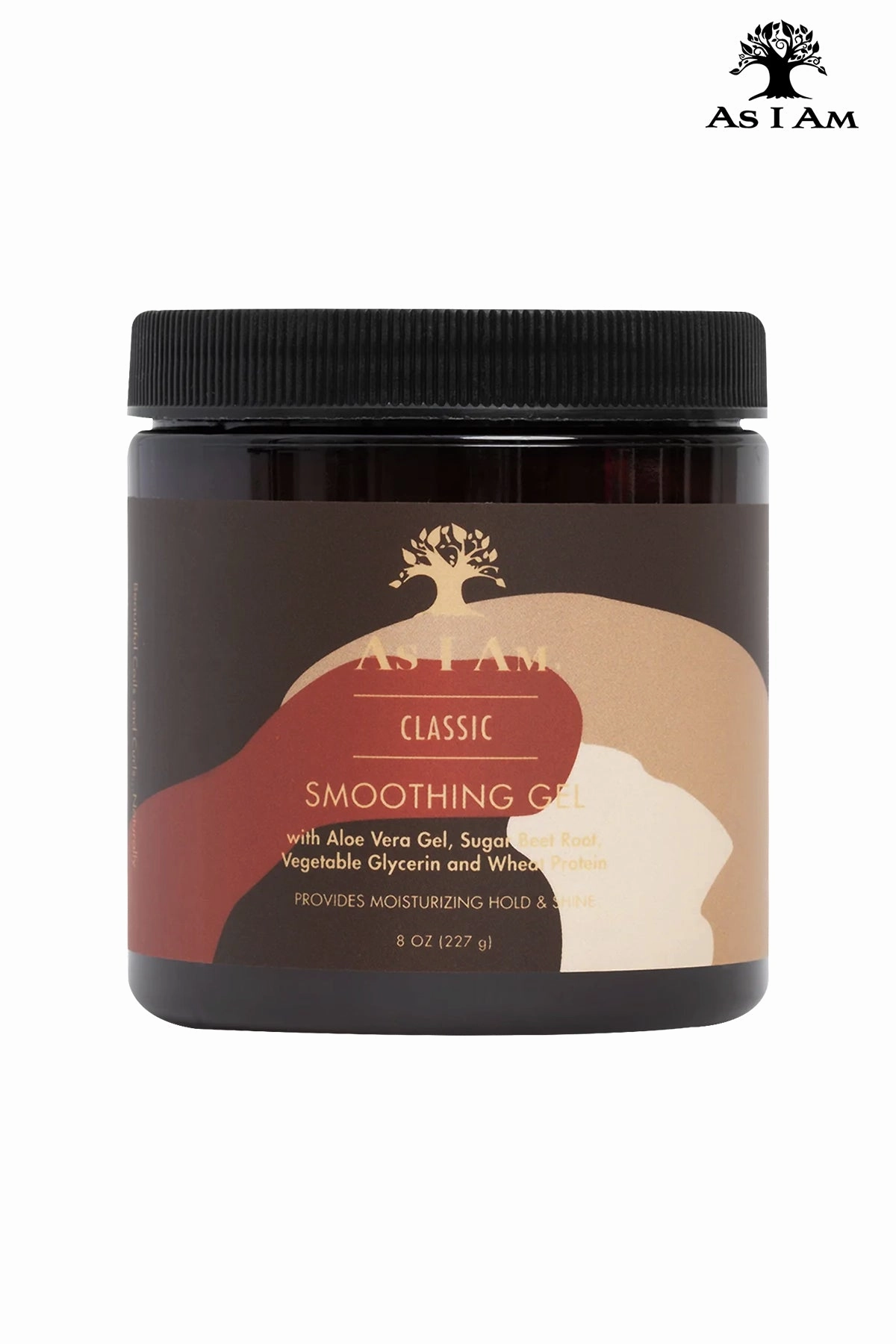 AS I AM CLASSIC SMOOTHING GEL PROVIDES MOISTURIZING HOLD & SHINE 8oz