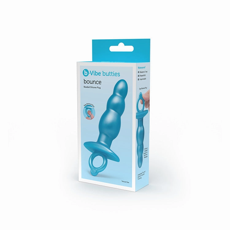 b-Vibe Butties Bounce Beaded Anal Plug