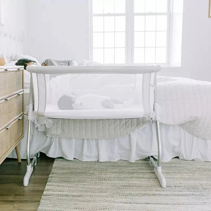 Baby Delight Beside Me Dreamer Bassinet Driftwood Grey
