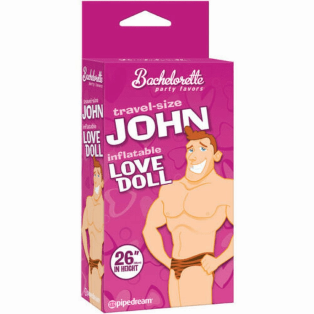 Bachelorette Party Favor Travel Size John Blow Up Doll