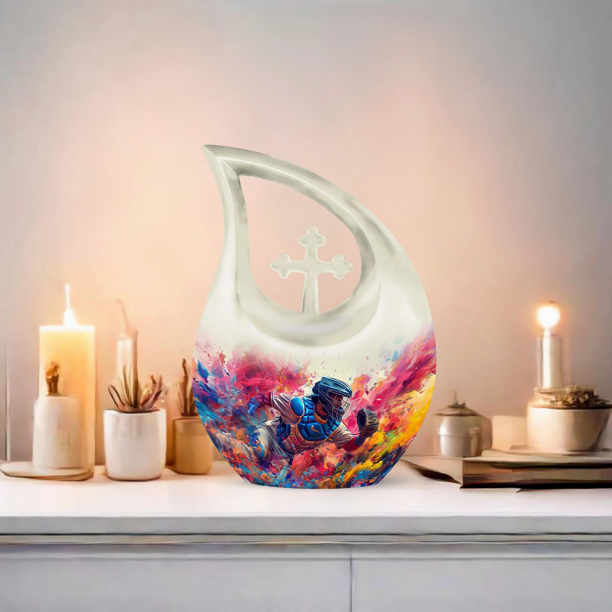 Baseball Cremation Urn - Adult Cremation Urn For Human Ashes