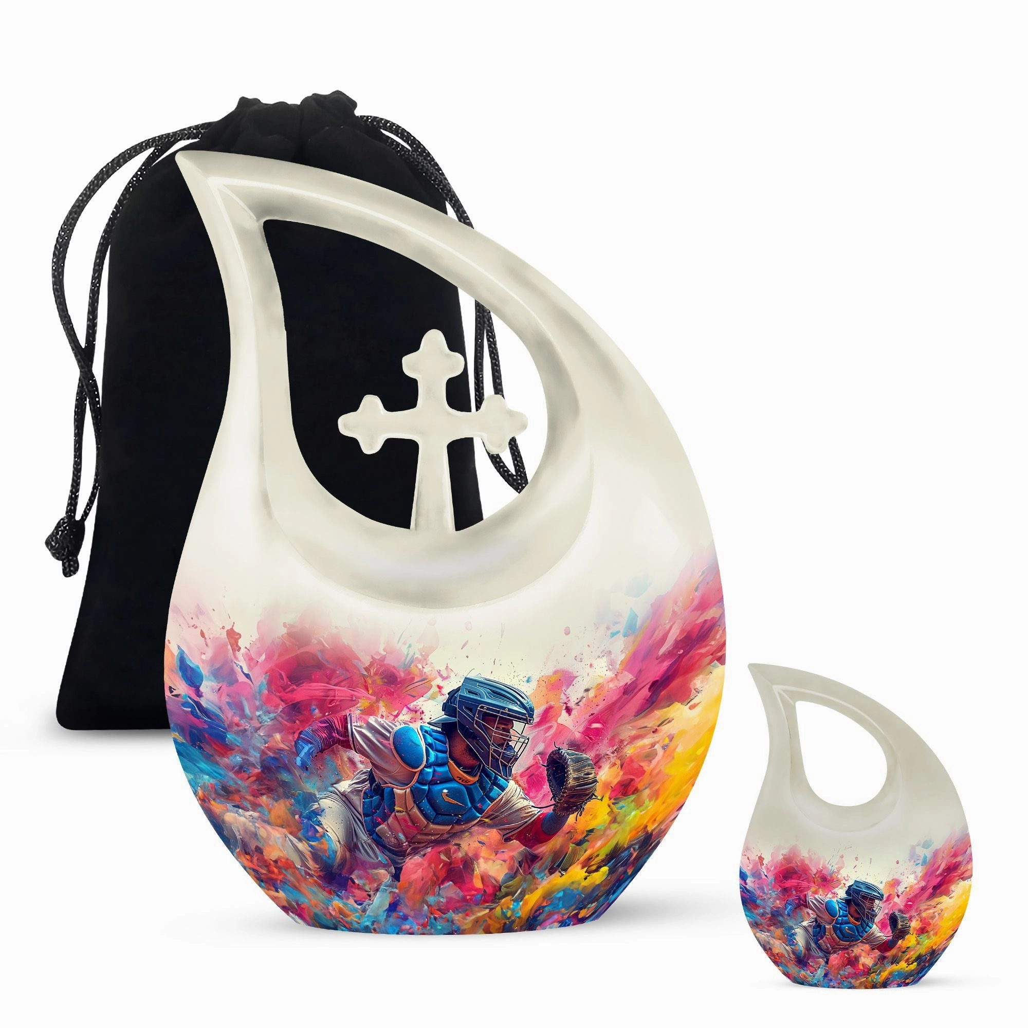 Baseball Cremation Urn - Adult Cremation Urn For Human Ashes