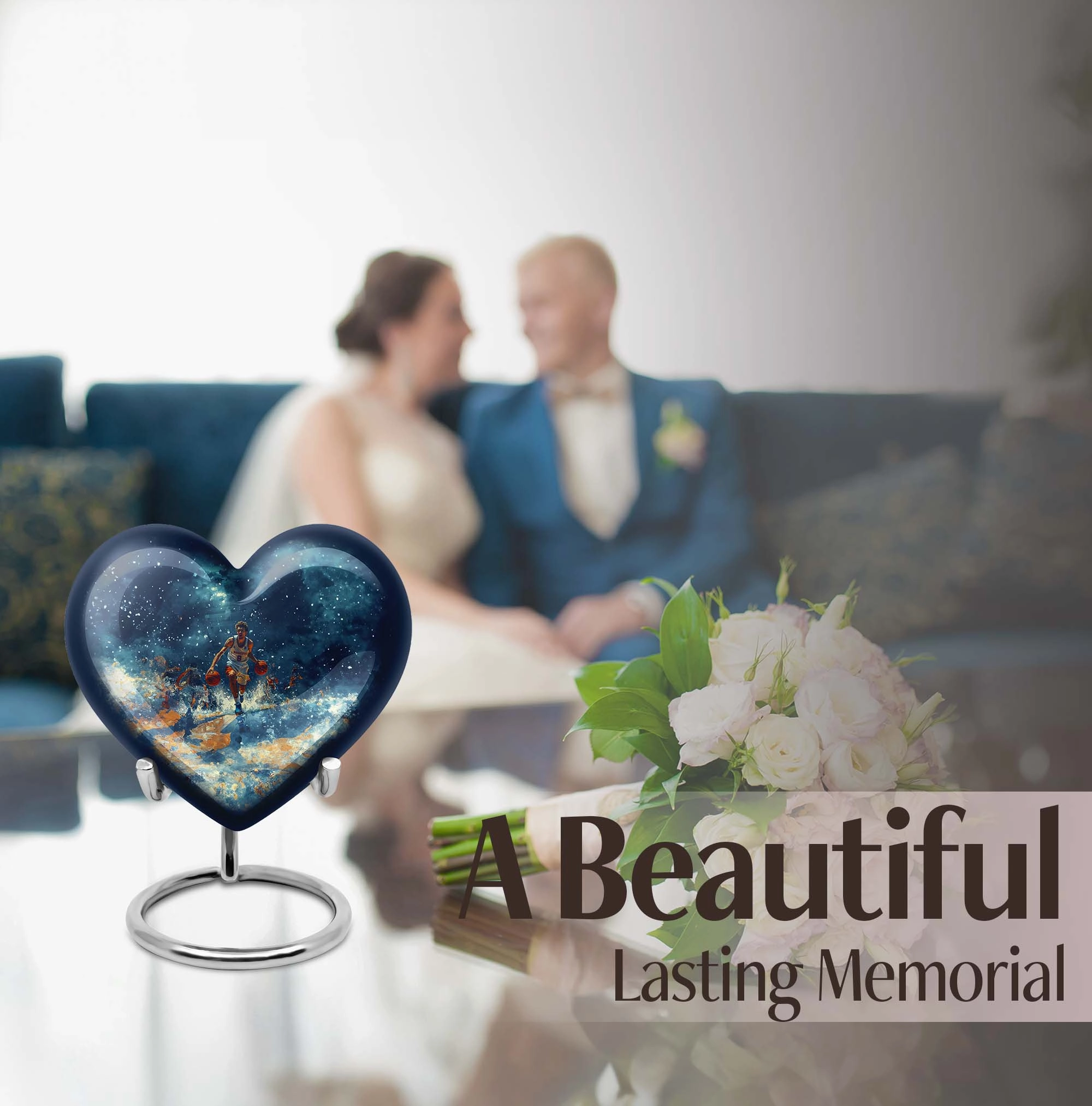 Basketball Cremation Urn A Keepsake Memorial for Adult Males