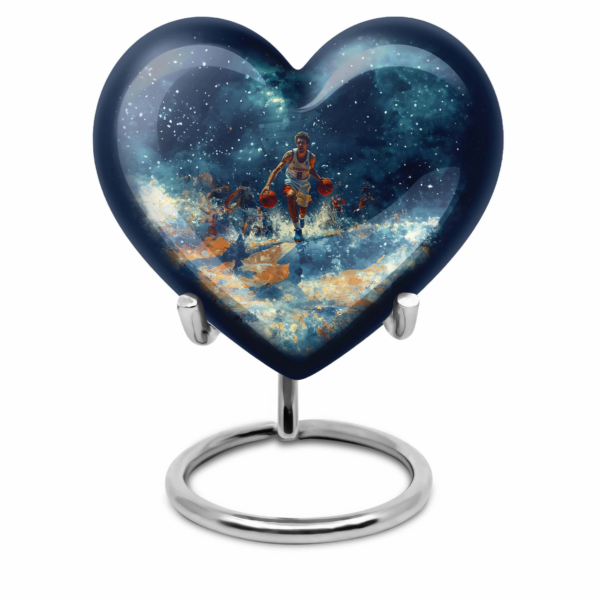 Basketball Cremation Urn A Keepsake Memorial for Adult Males