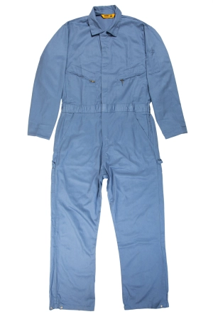 Berne Mens Postman Blue 100% Cotton Deluxe Unlined Coverall