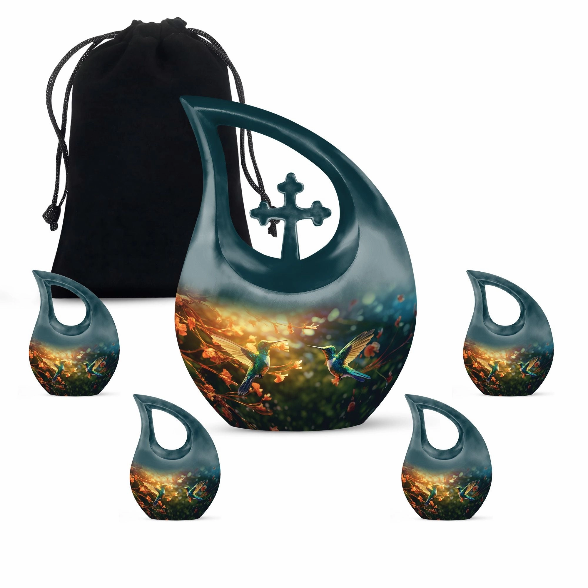 Bird Urn - Container For Cremated Adult Human Ashes