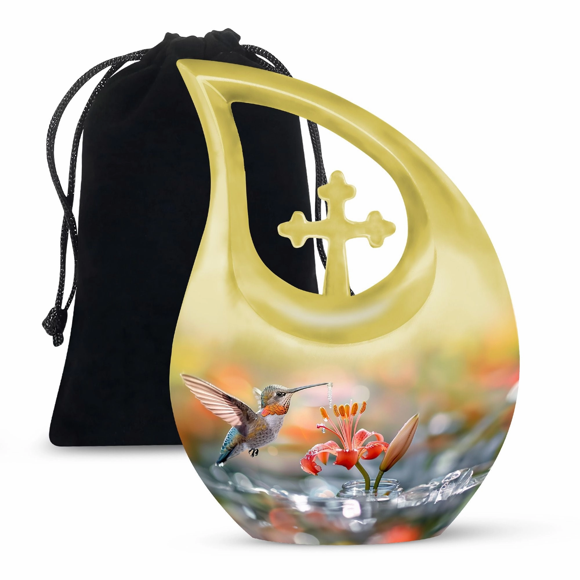 Bird Urn : Container For Cremated Adult Human Ashes