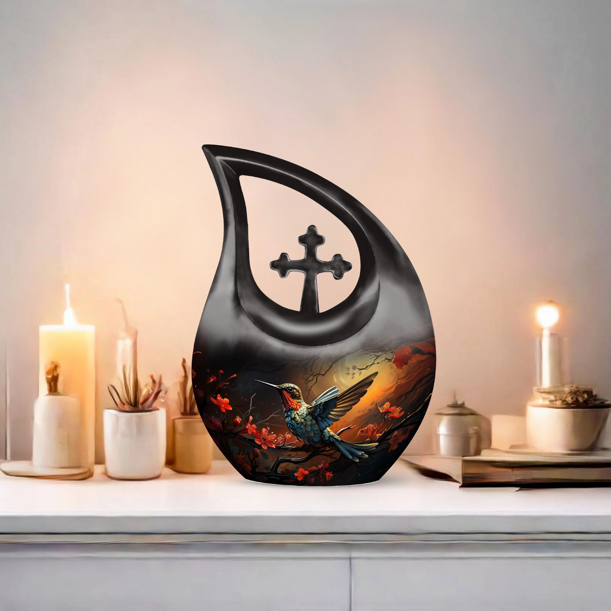 Bird Urn - Container For Cremated Adult Human Ashes