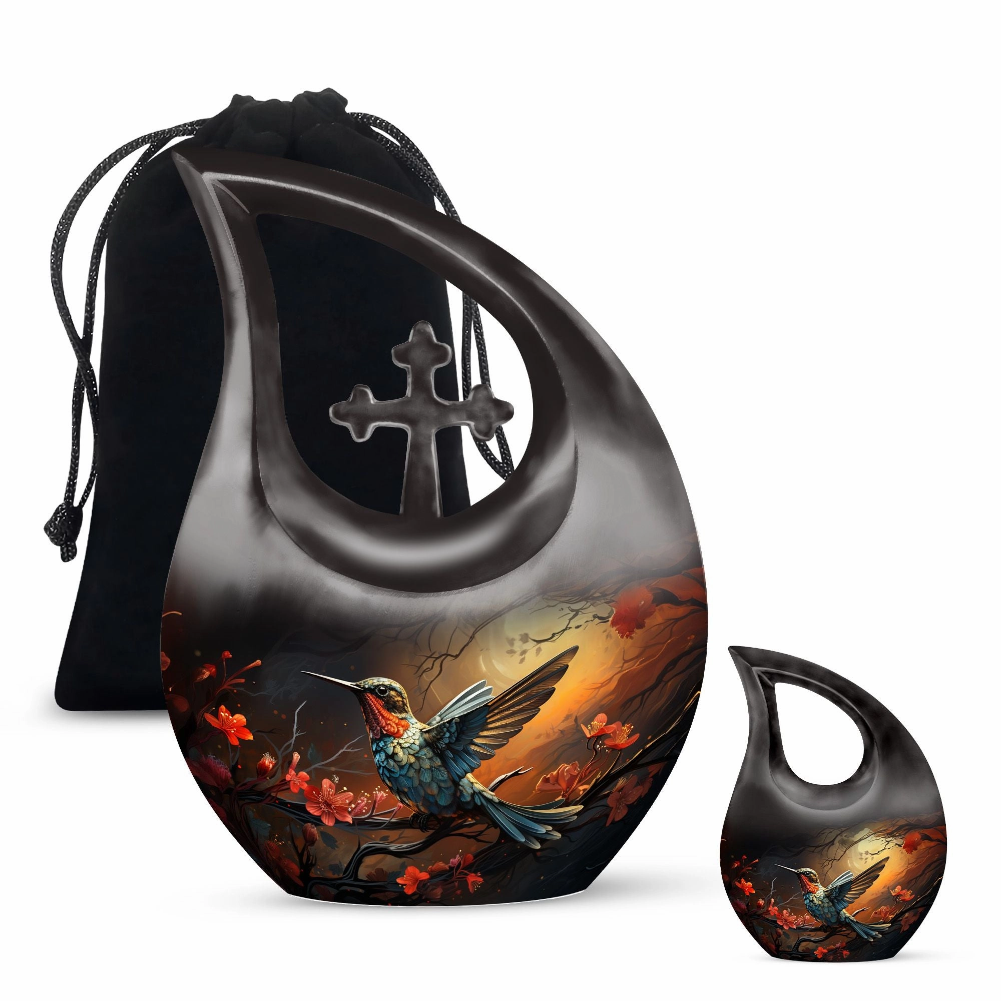 Bird Urn - Container For Cremated Adult Human Ashes
