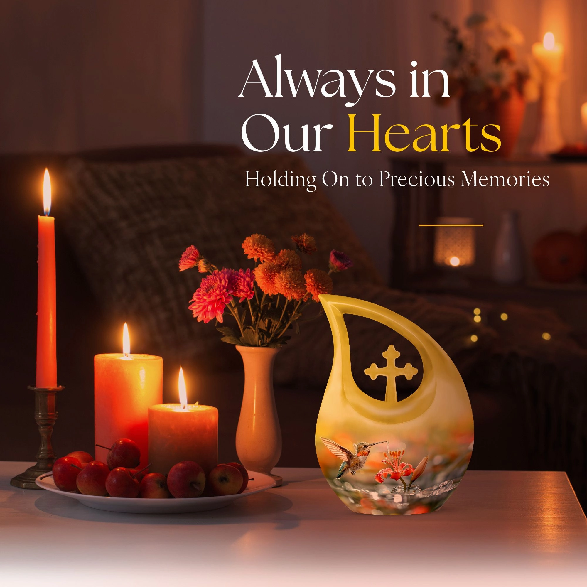 Bird Urn : Container For Cremated Adult Human Ashes