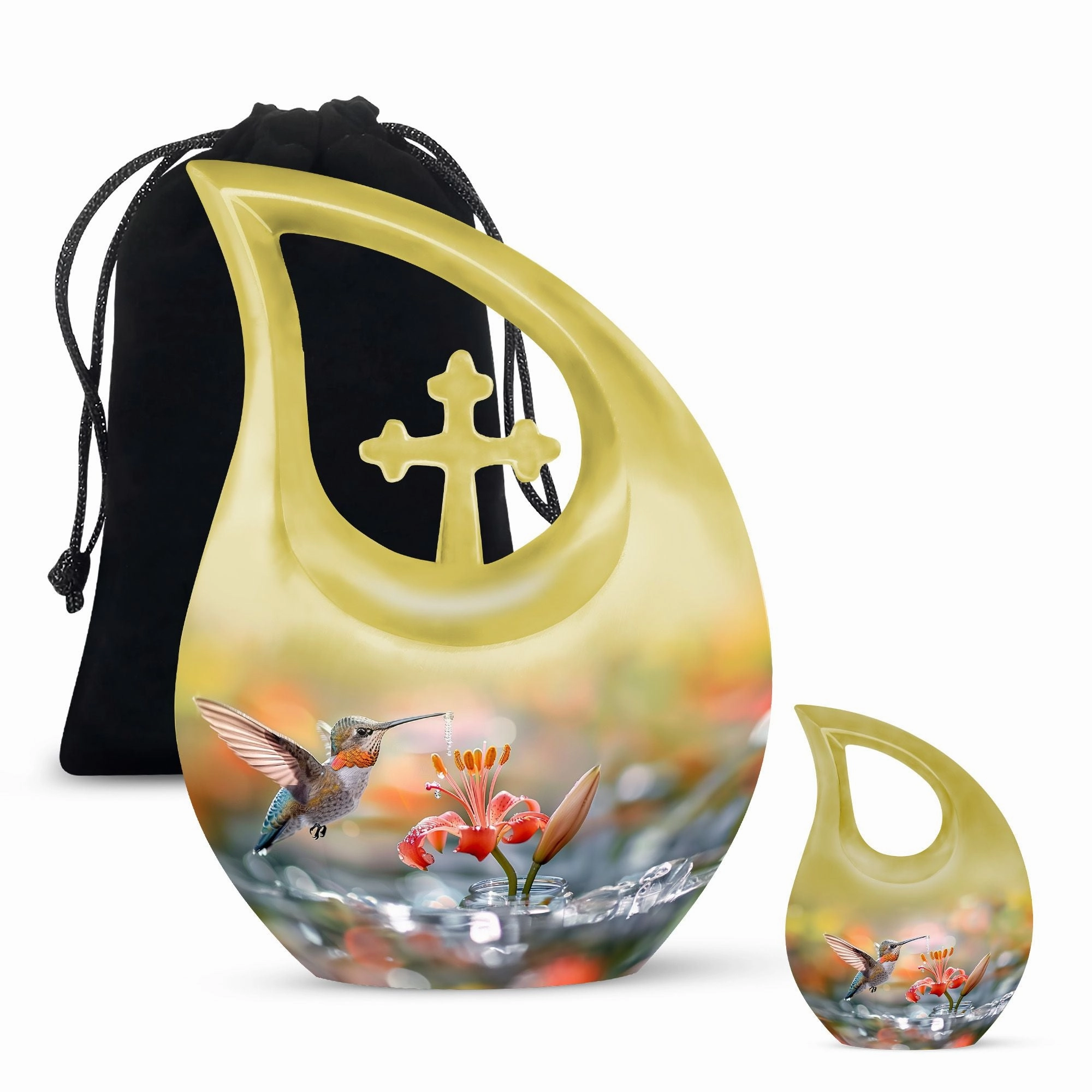 Bird Urn : Container For Cremated Adult Human Ashes