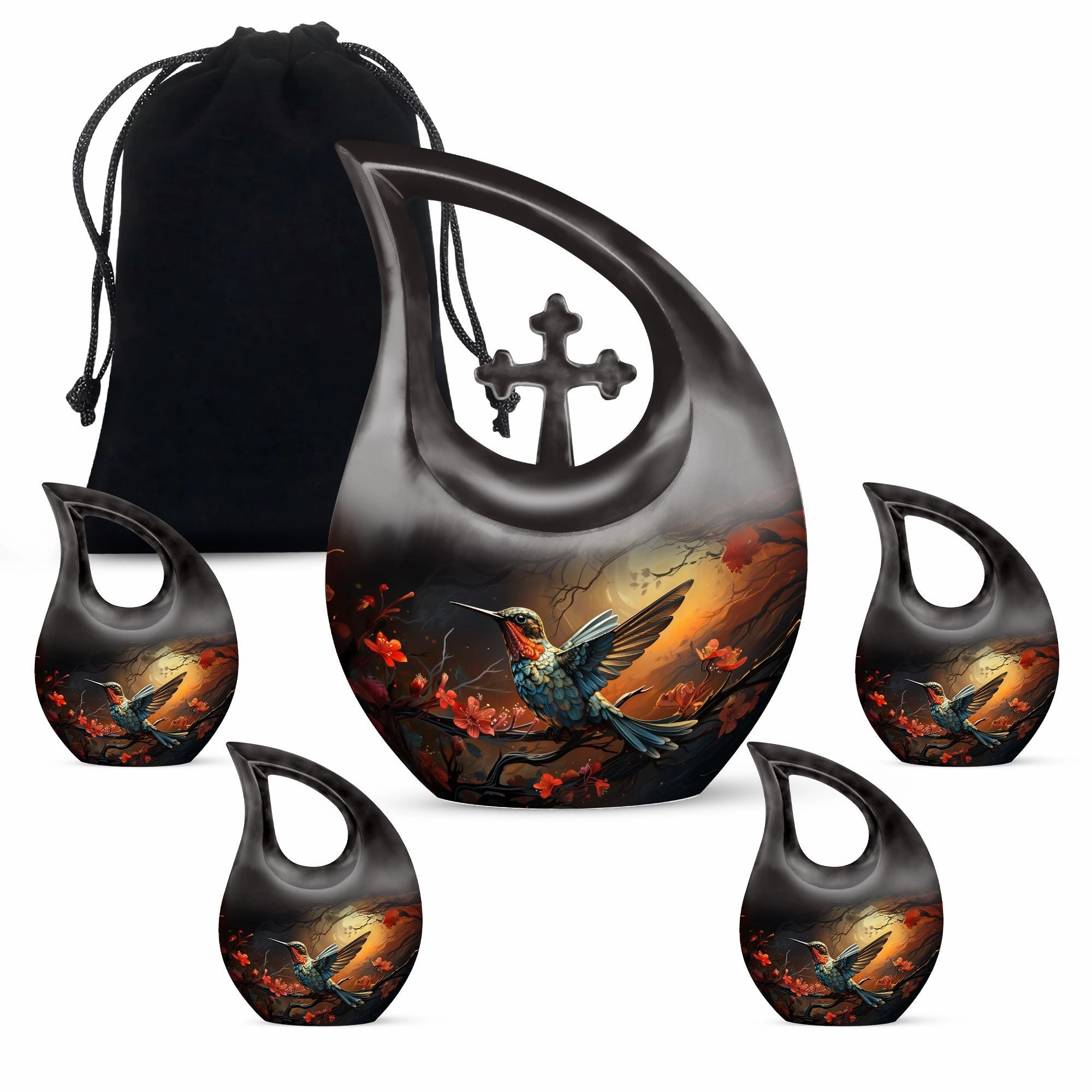 Bird Urn - Container For Cremated Adult Human Ashes