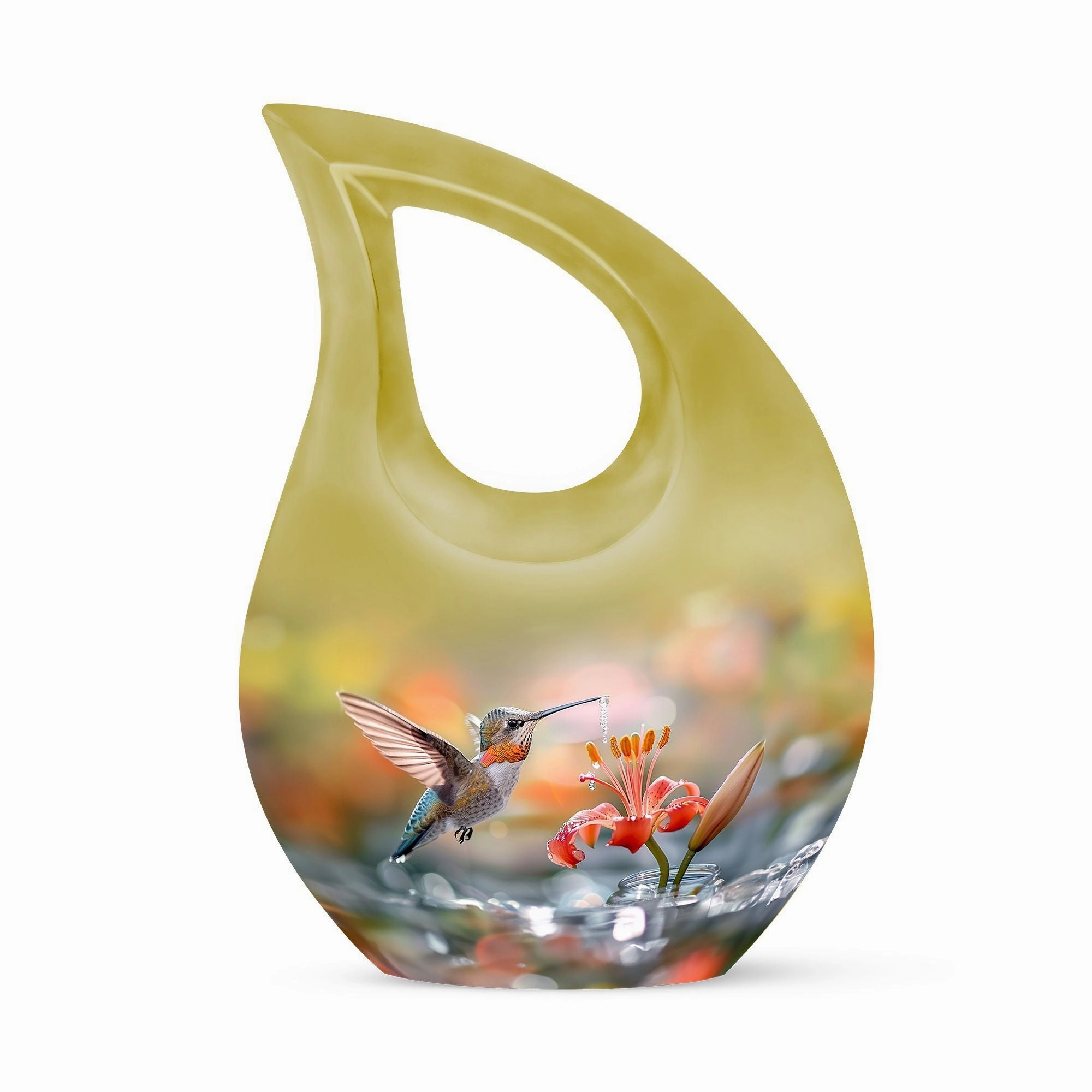 Bird Urn : Container For Cremated Adult Human Ashes