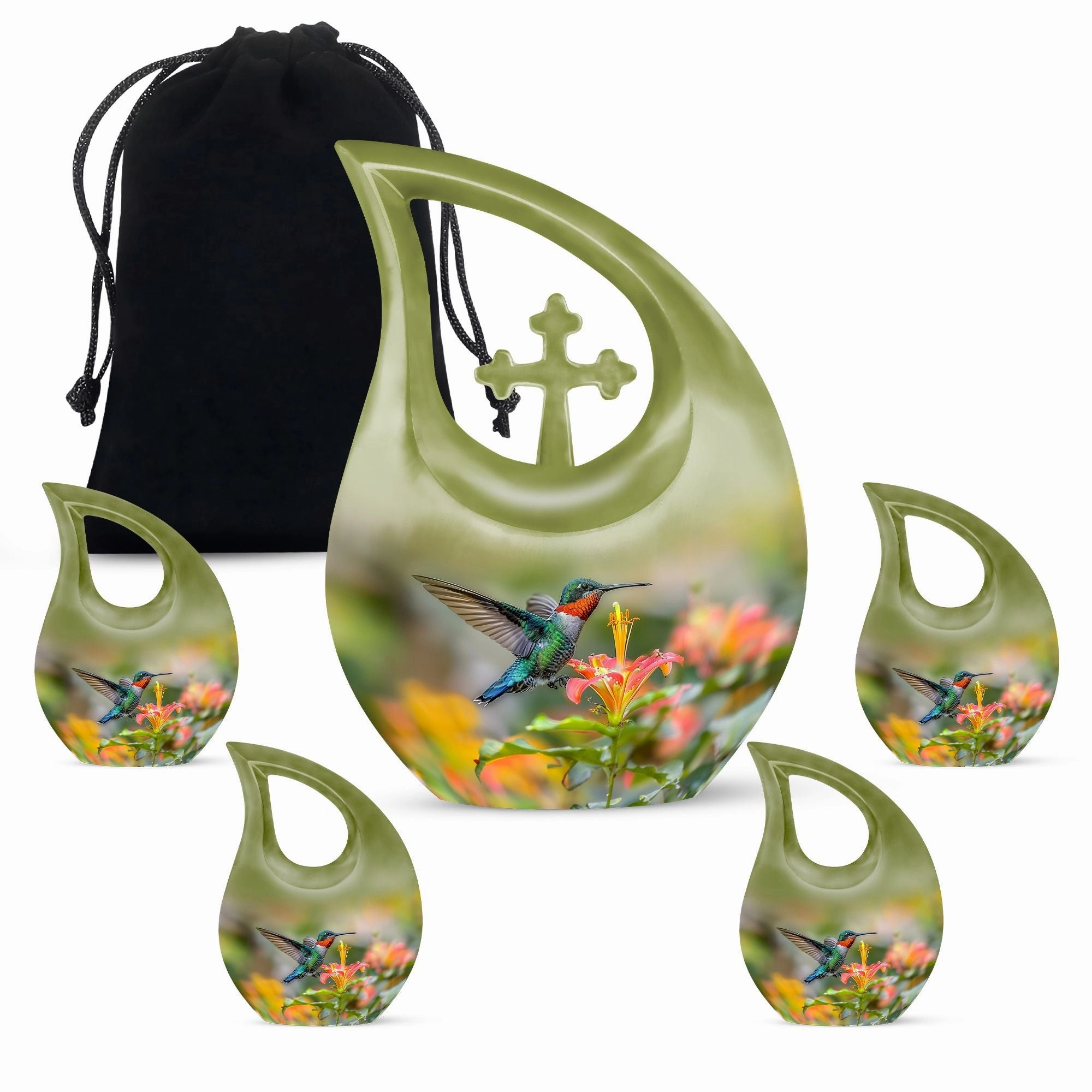 Bird Urn: Container For Cremated Adult Human Ashes