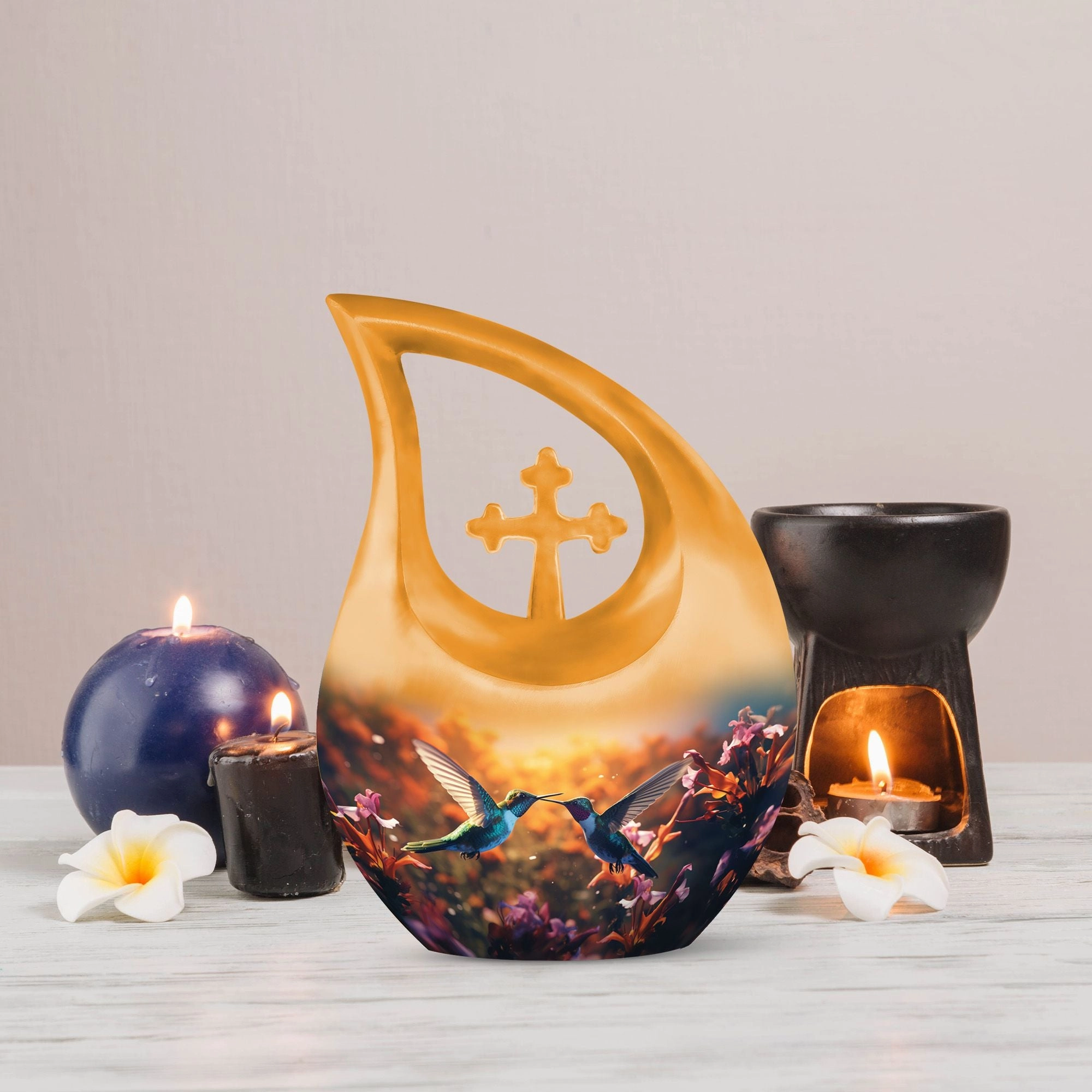 Bird Urn: Container For Cremated Adult Human Ashes