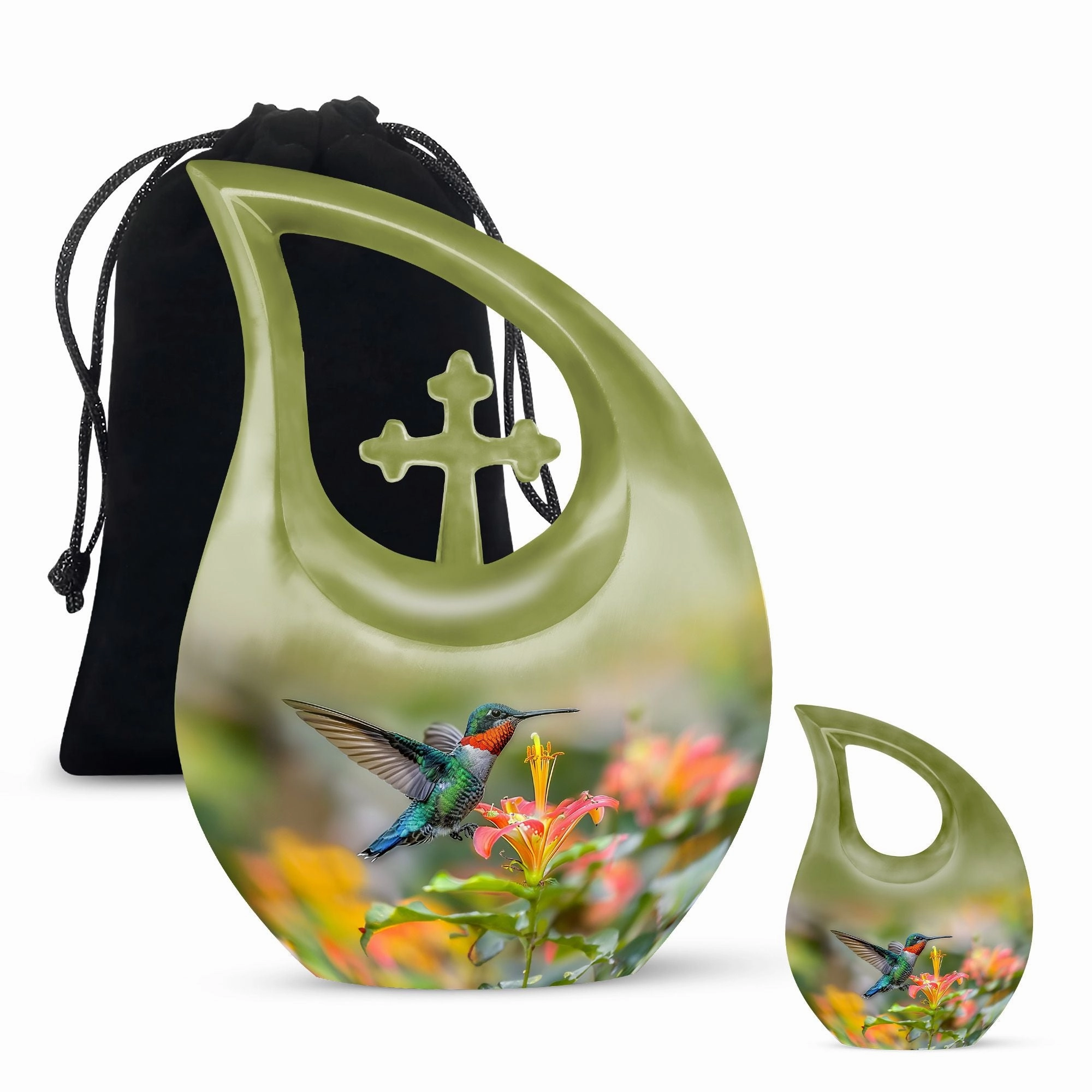 Bird Urn: Container For Cremated Adult Human Ashes