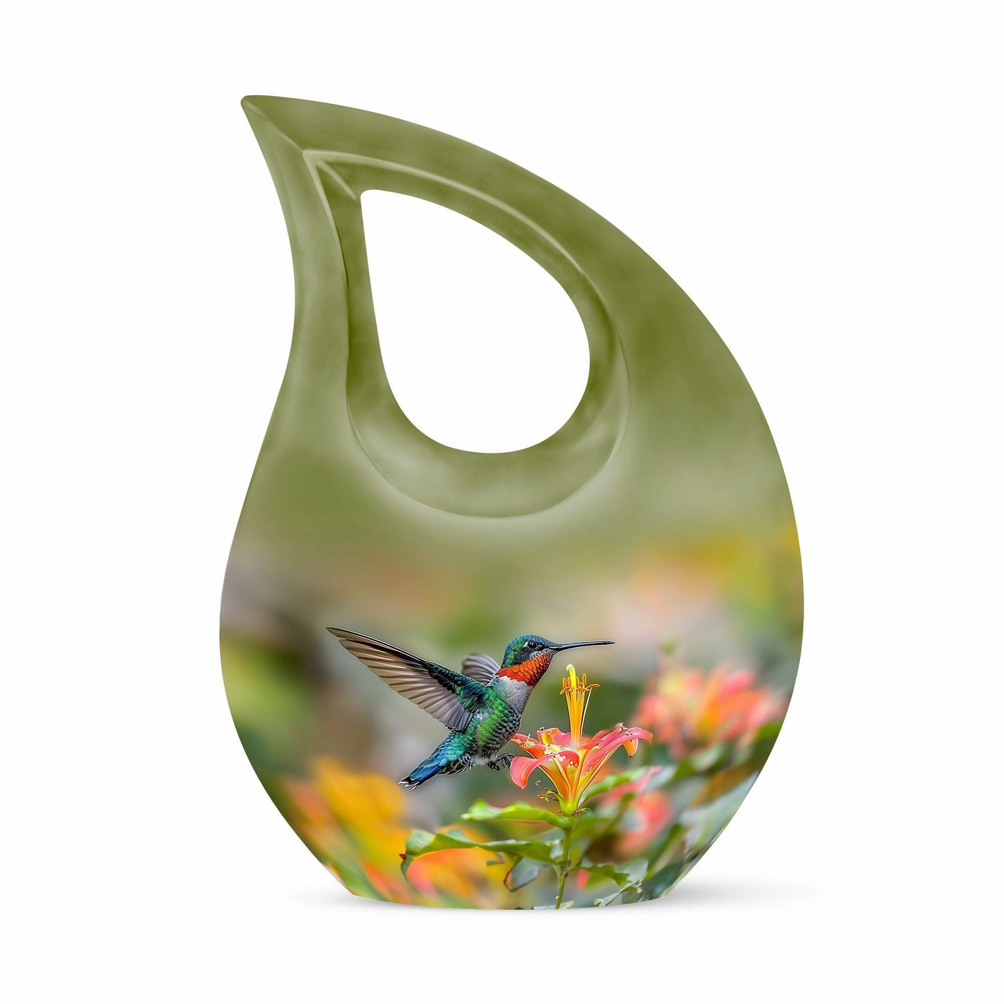 Bird Urn: Container For Cremated Adult Human Ashes