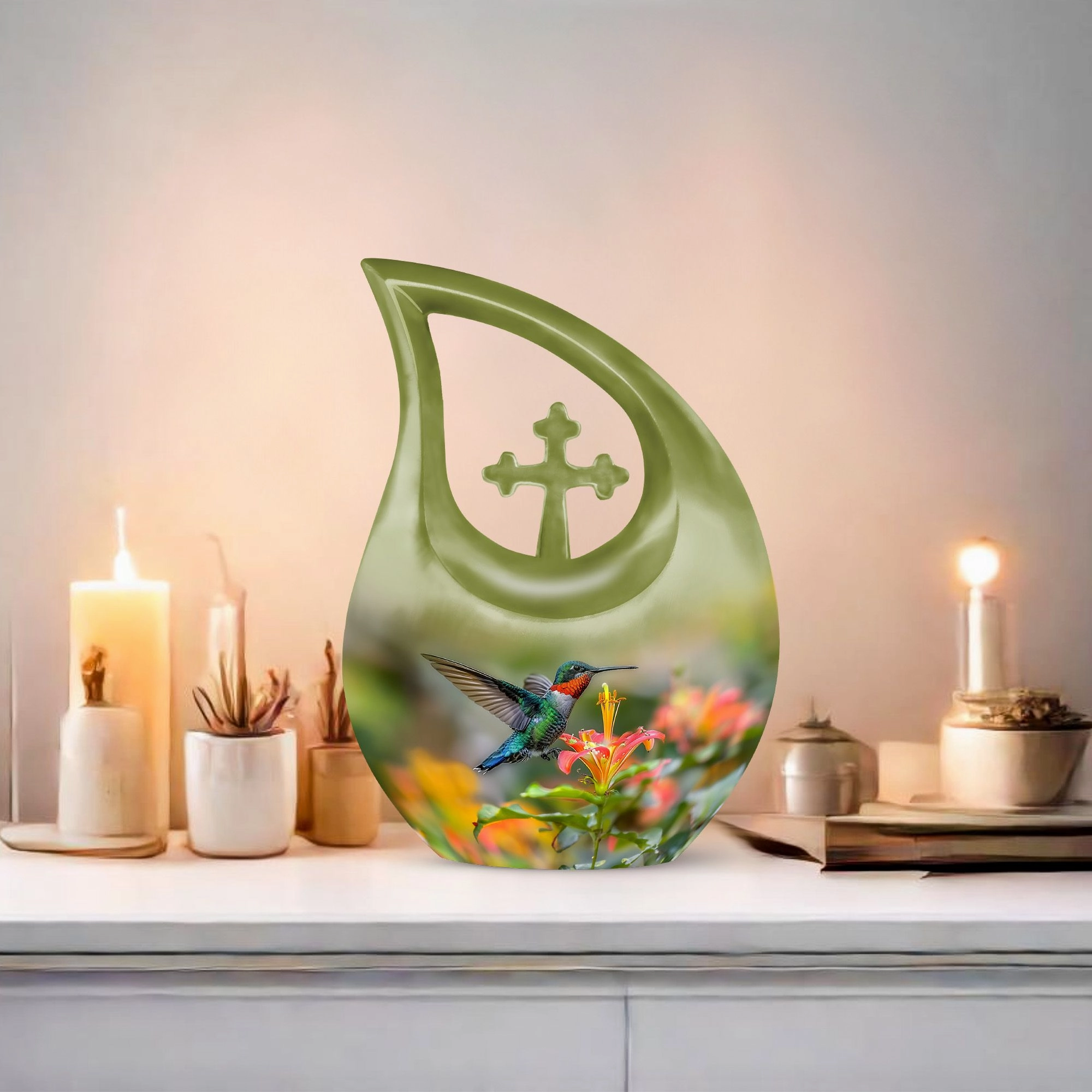 Bird Urn: Container For Cremated Adult Human Ashes