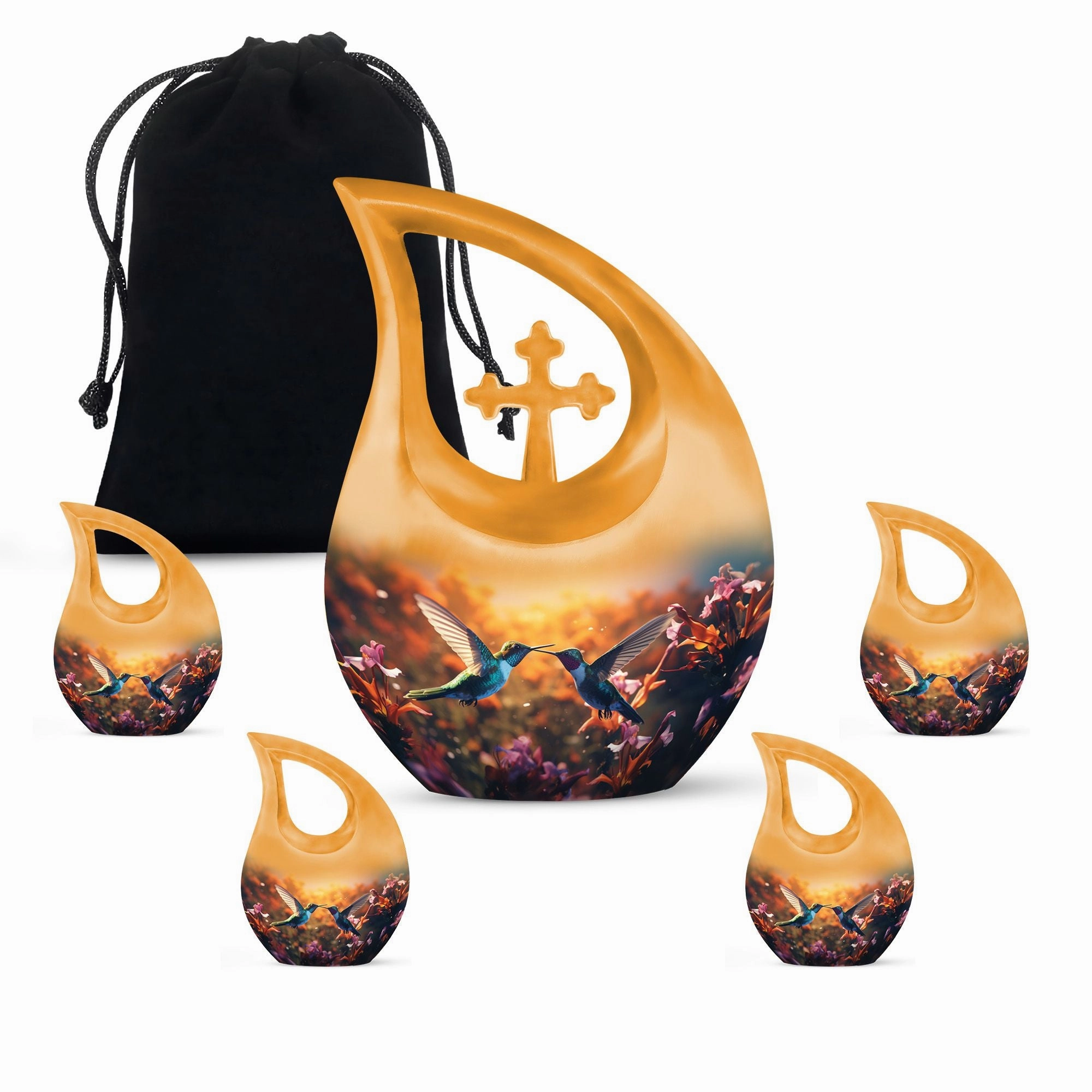 Bird Urn: Container For Cremated Adult Human Ashes