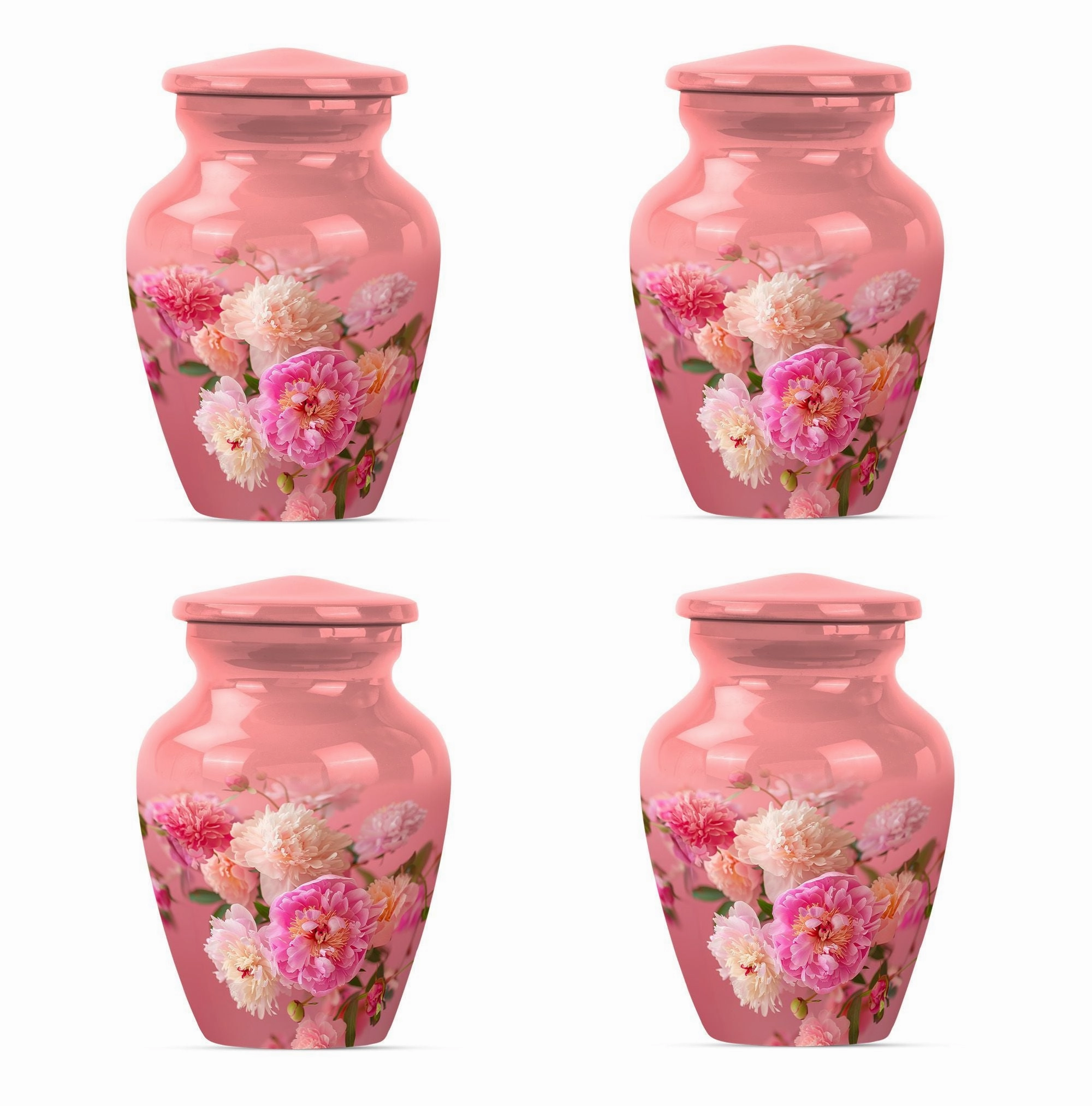 Blooming Meadows Memorial Adult Urn - Flower Themed Tranquil