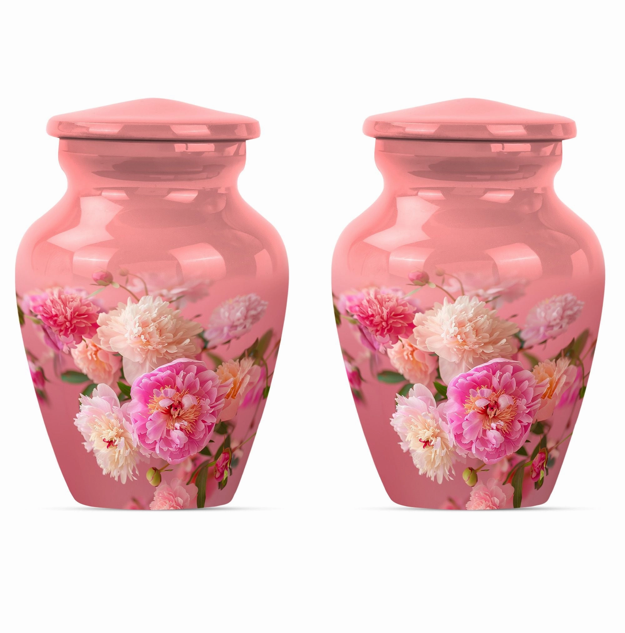 Blooming Meadows Memorial Adult Urn - Flower Themed Tranquil