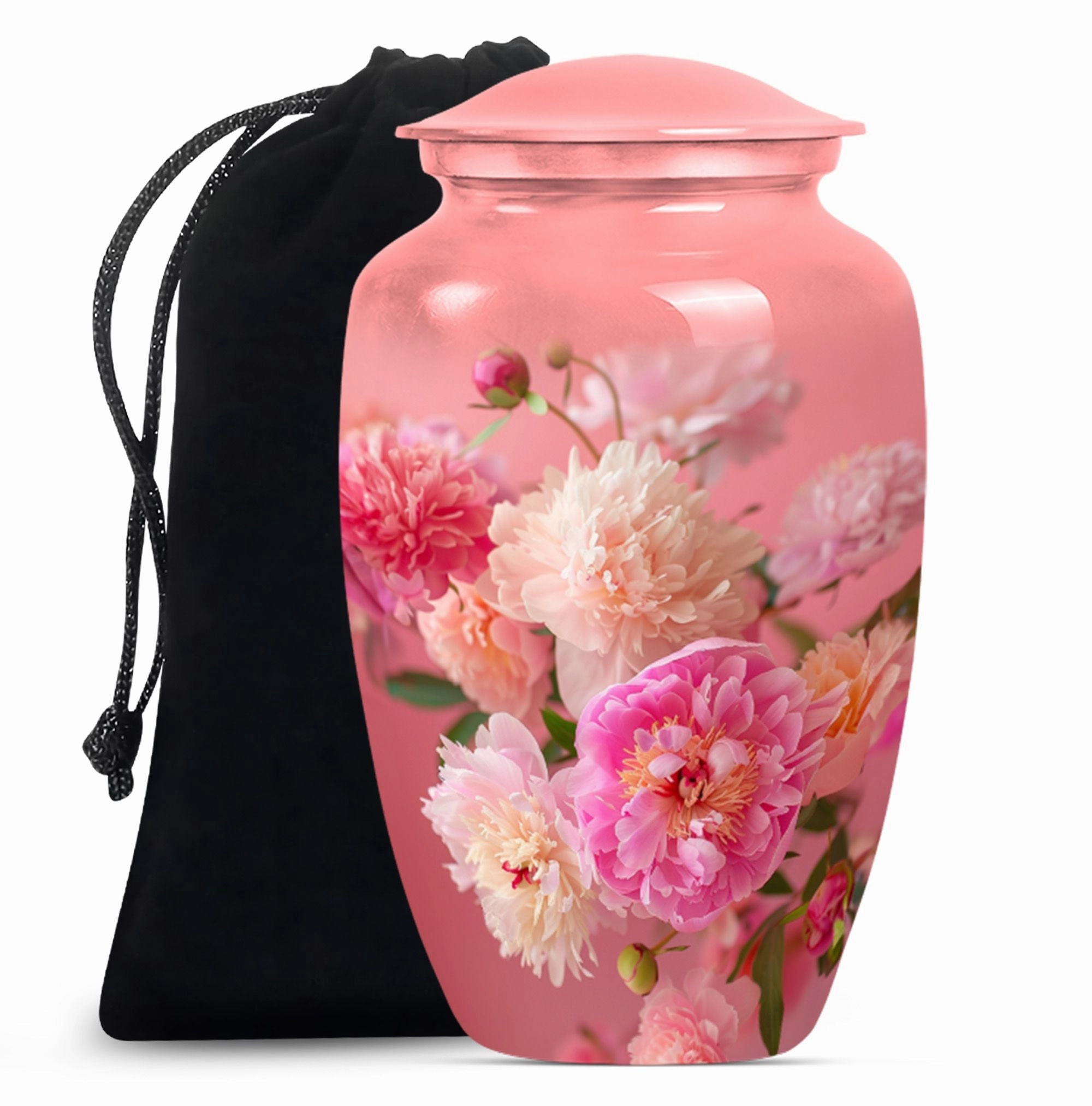 Blooming Meadows Memorial Adult Urn - Flower Themed Tranquil
