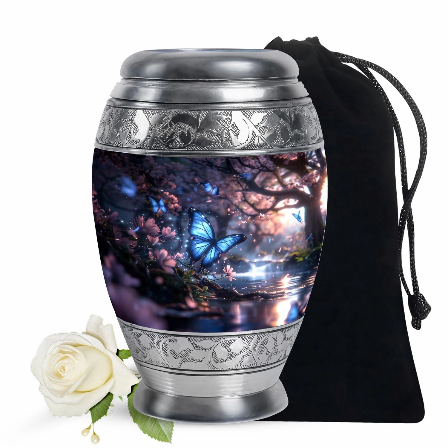 Butterfly Cremation Decorative Urns For Human Ashes Memorial & Funeral Urn