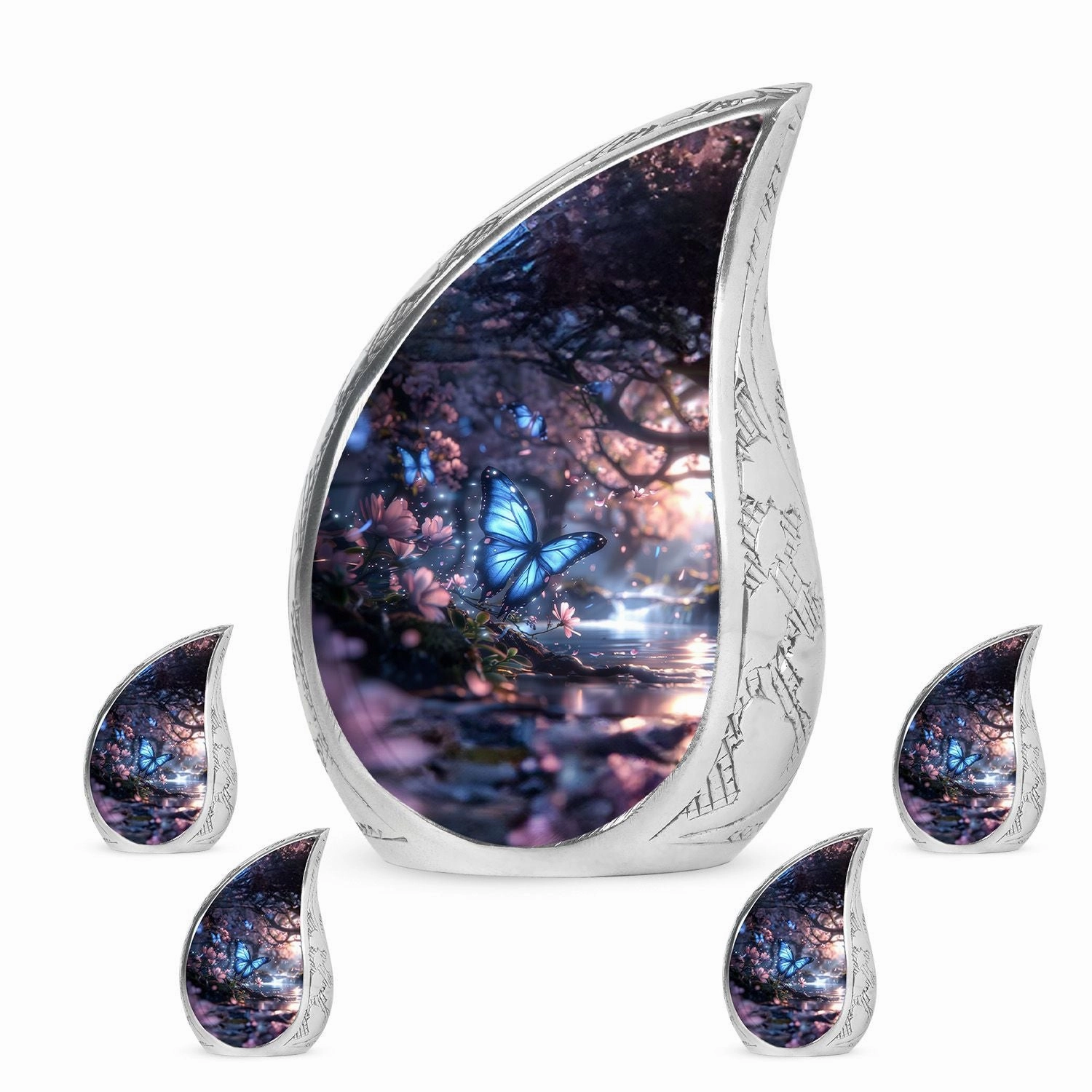 Butterfly Cremation Decorative Urns For Human Ashes Memorial & Funeral Urn