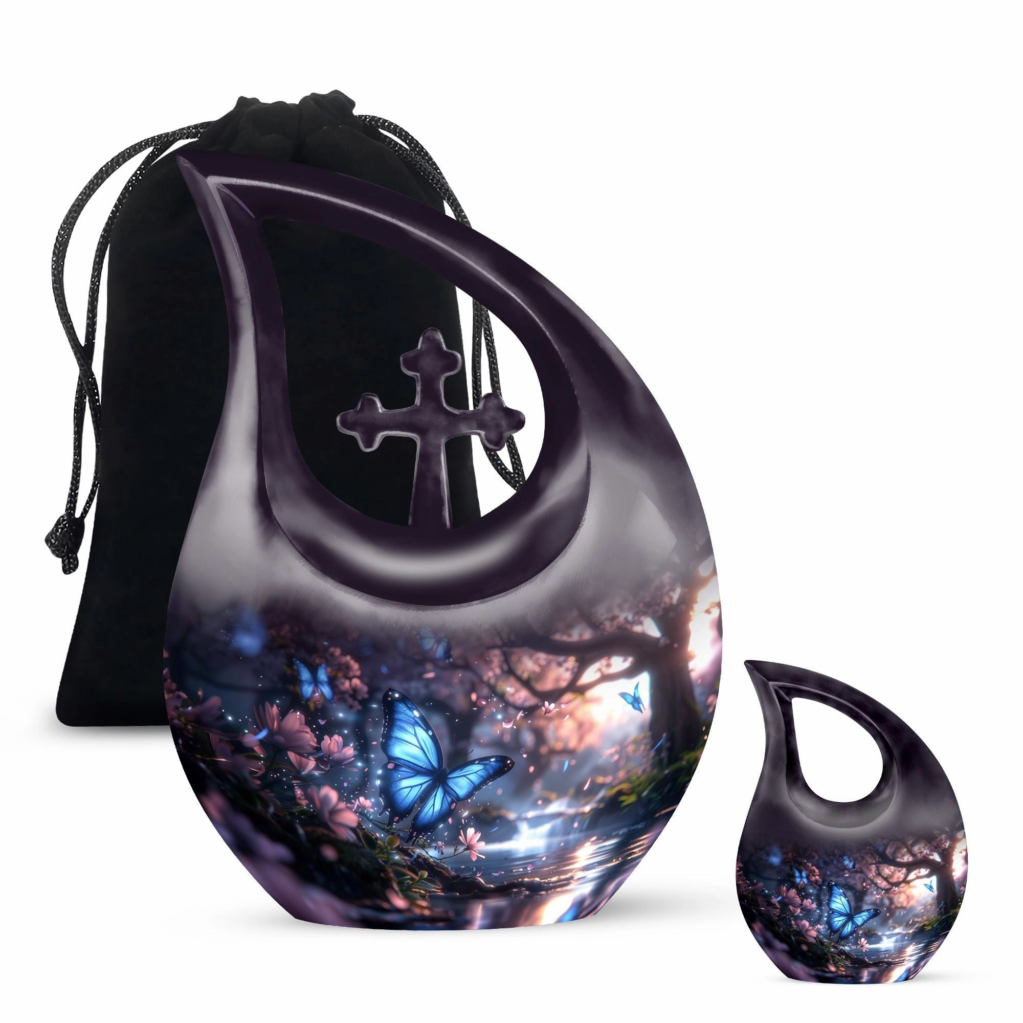 Butterfly Cremation Decorative Urns For Human Ashes Memorial & Funeral Urn