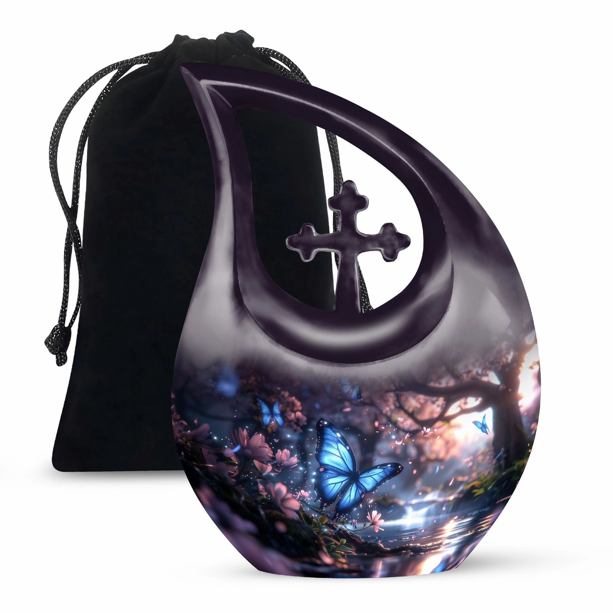 Butterfly Cremation Decorative Urns For Human Ashes Memorial & Funeral Urn