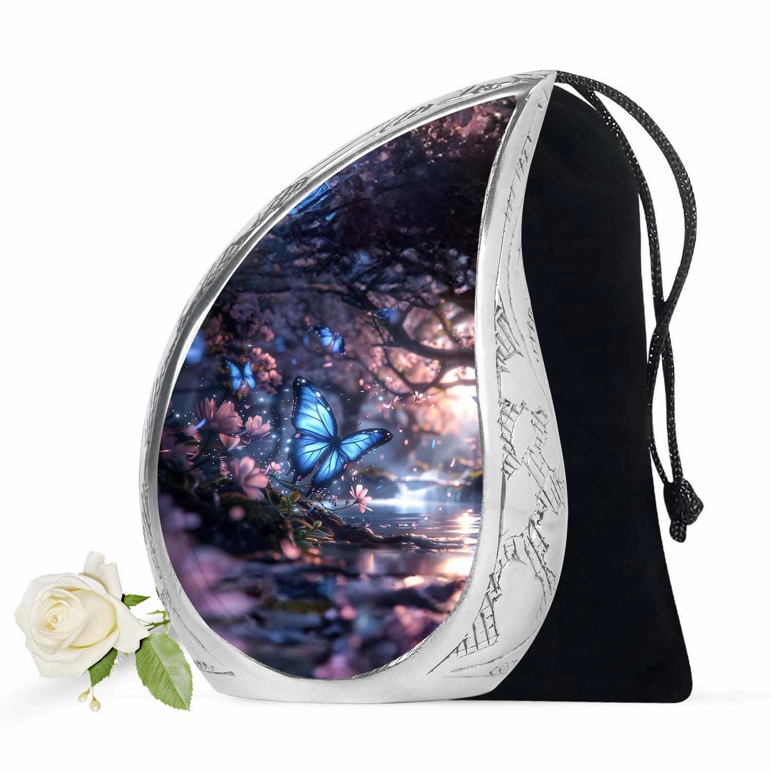 Butterfly Cremation Decorative Urns For Human Ashes Memorial & Funeral Urn