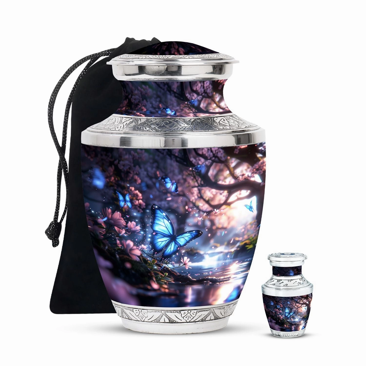Butterfly Cremation Decorative Urns For Human Ashes Memorial & Funeral Urn